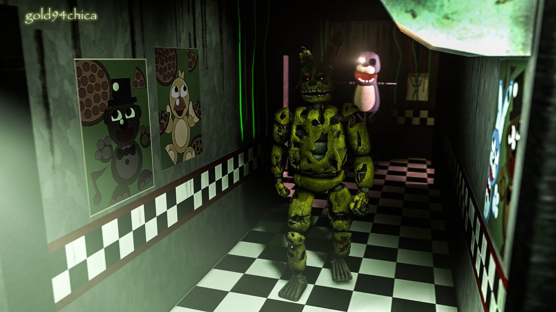 1920x1080 ... No More Mr. Nice Guy (Springtrap SFM Wallpaper) by gold94chica