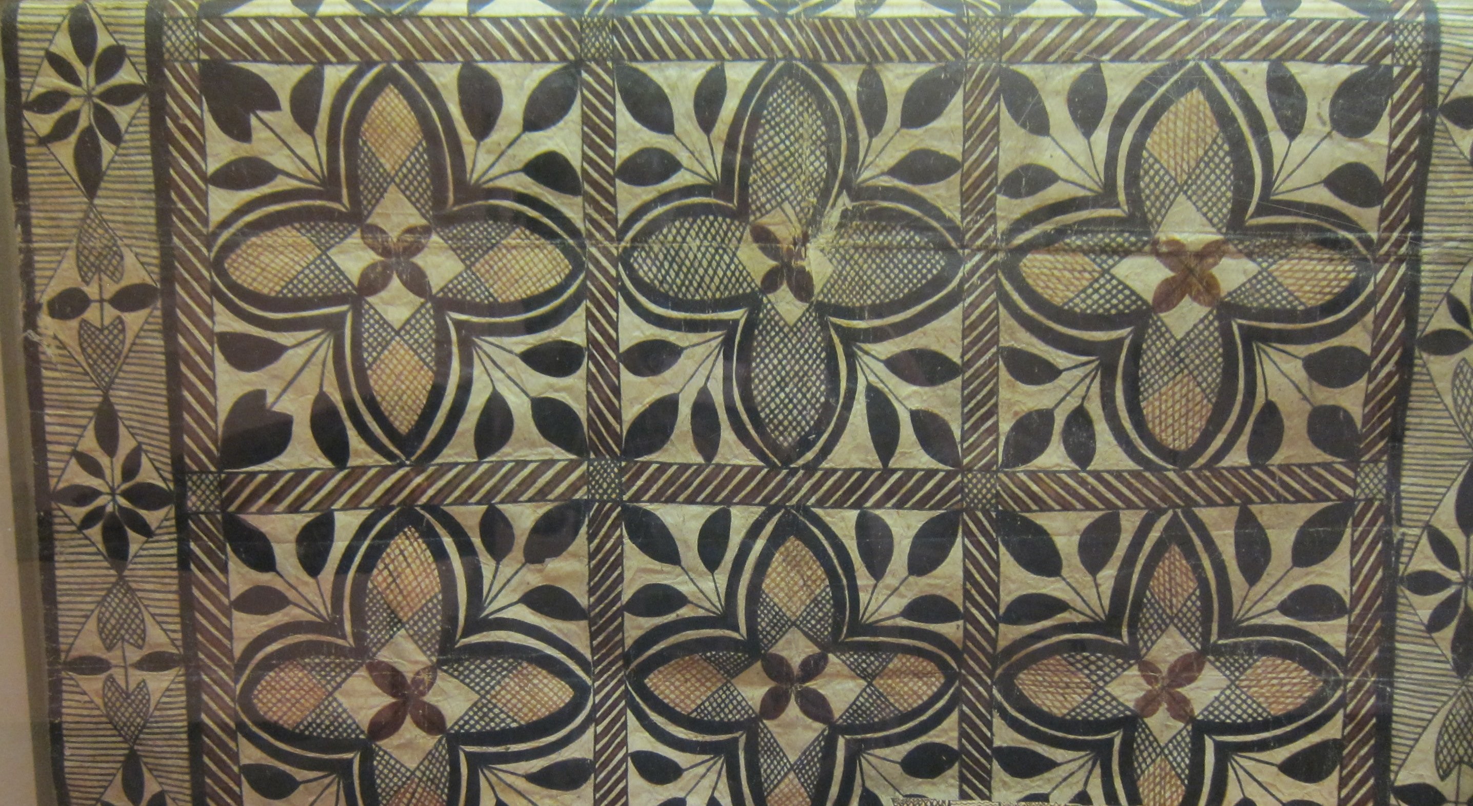 2872x1572 Saipo_(bark_cloth),_Samoa,_Tutuila,_Leone_Village,_1911,_Honolulu_Academy_of_Arts