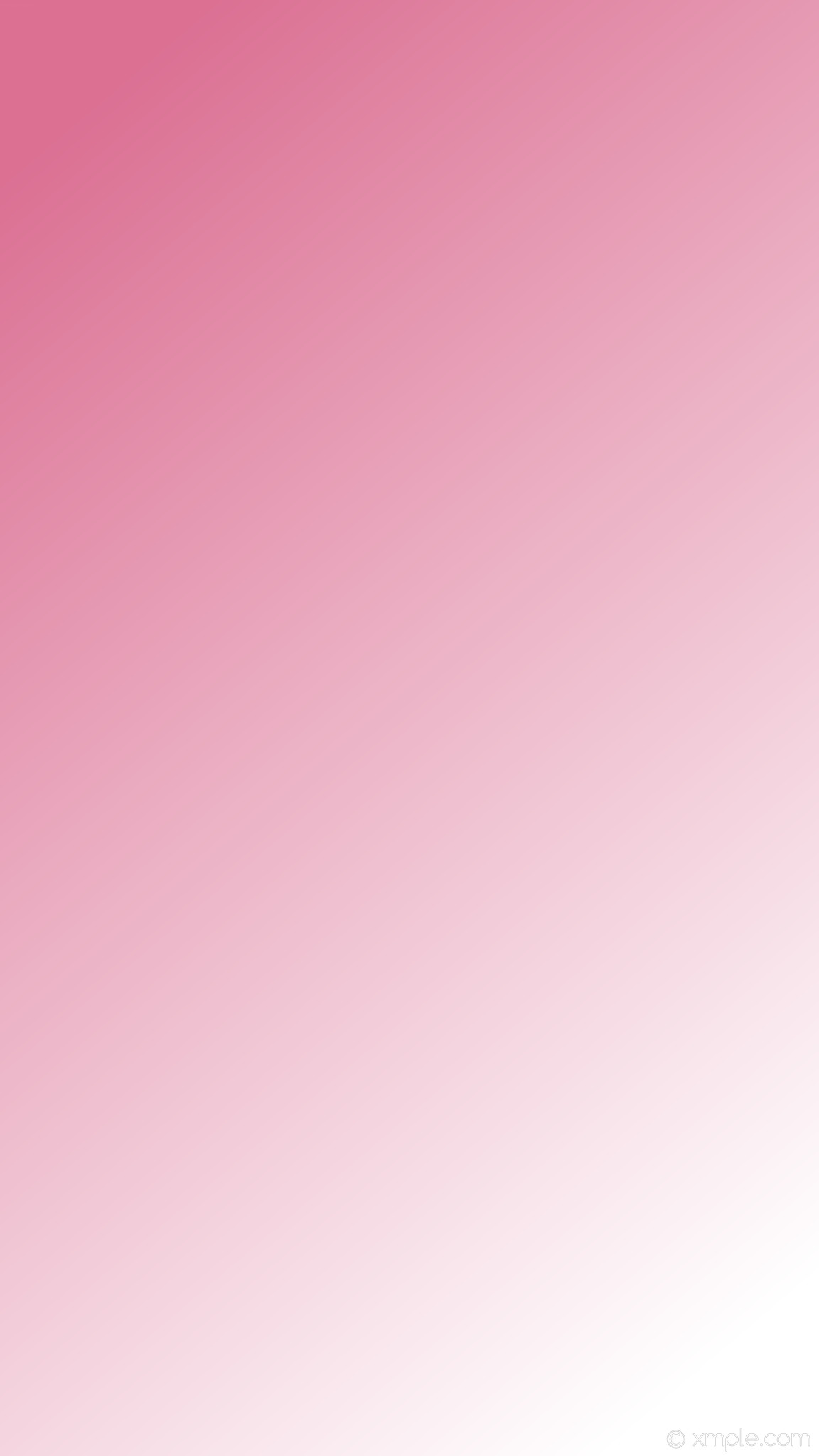 1152x2048 wallpaper pink linear white gradient pale violet red #db7093 #ffffff 105Â°