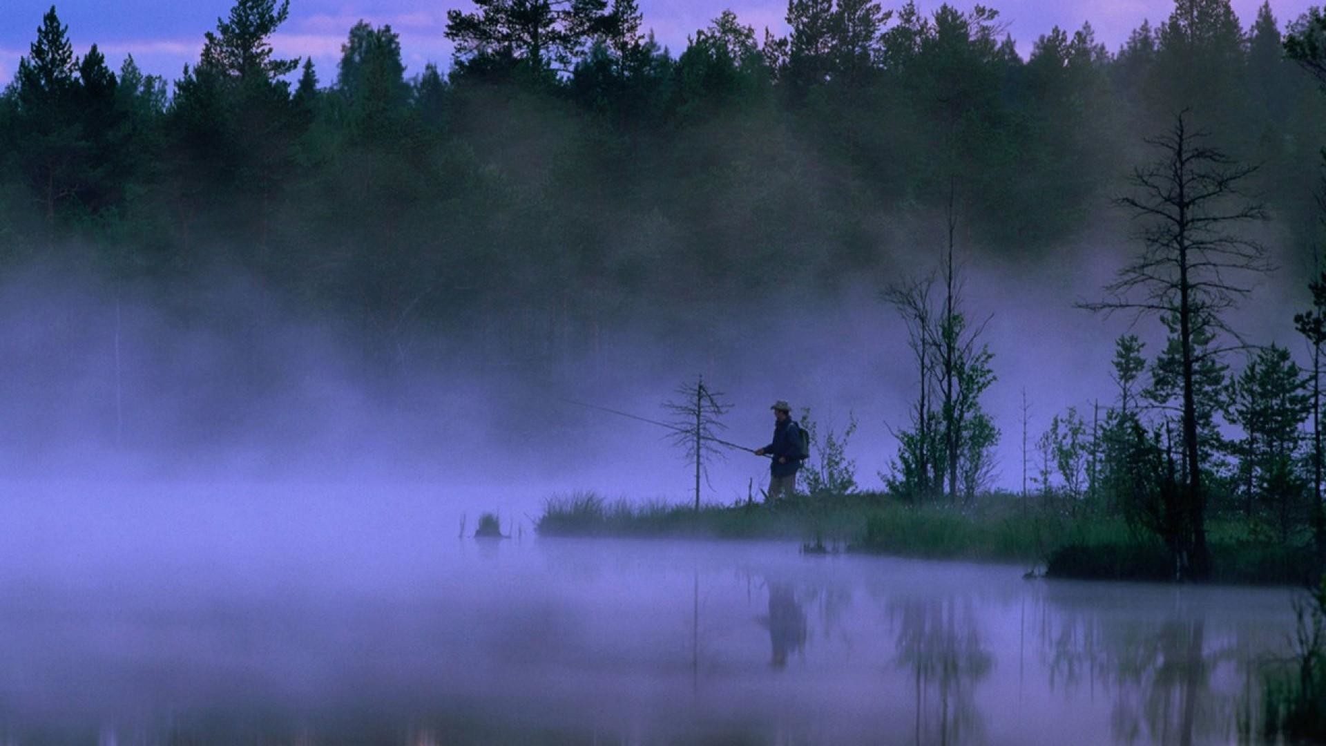 1920x1080 Fishing-at-dawn-in-sweden-backgrounds