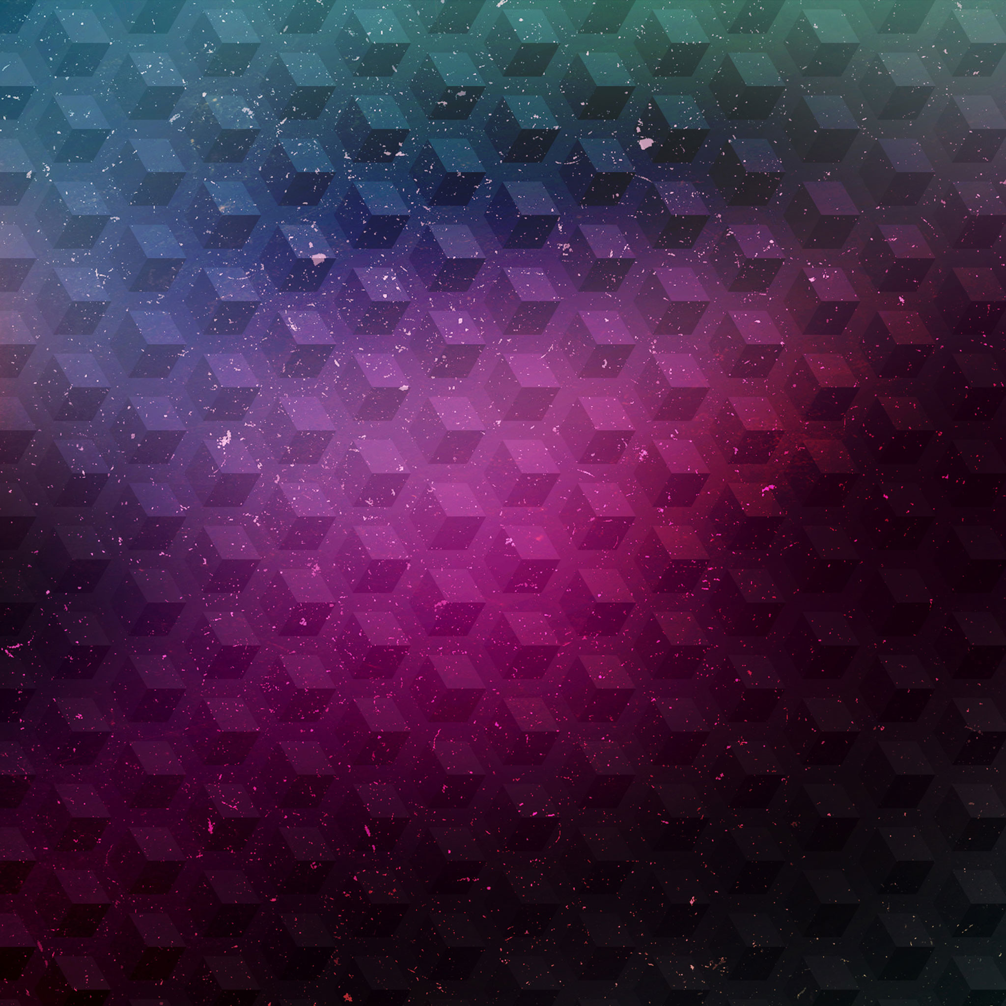 2048x2048 Geometric iPad Wallpaper 1