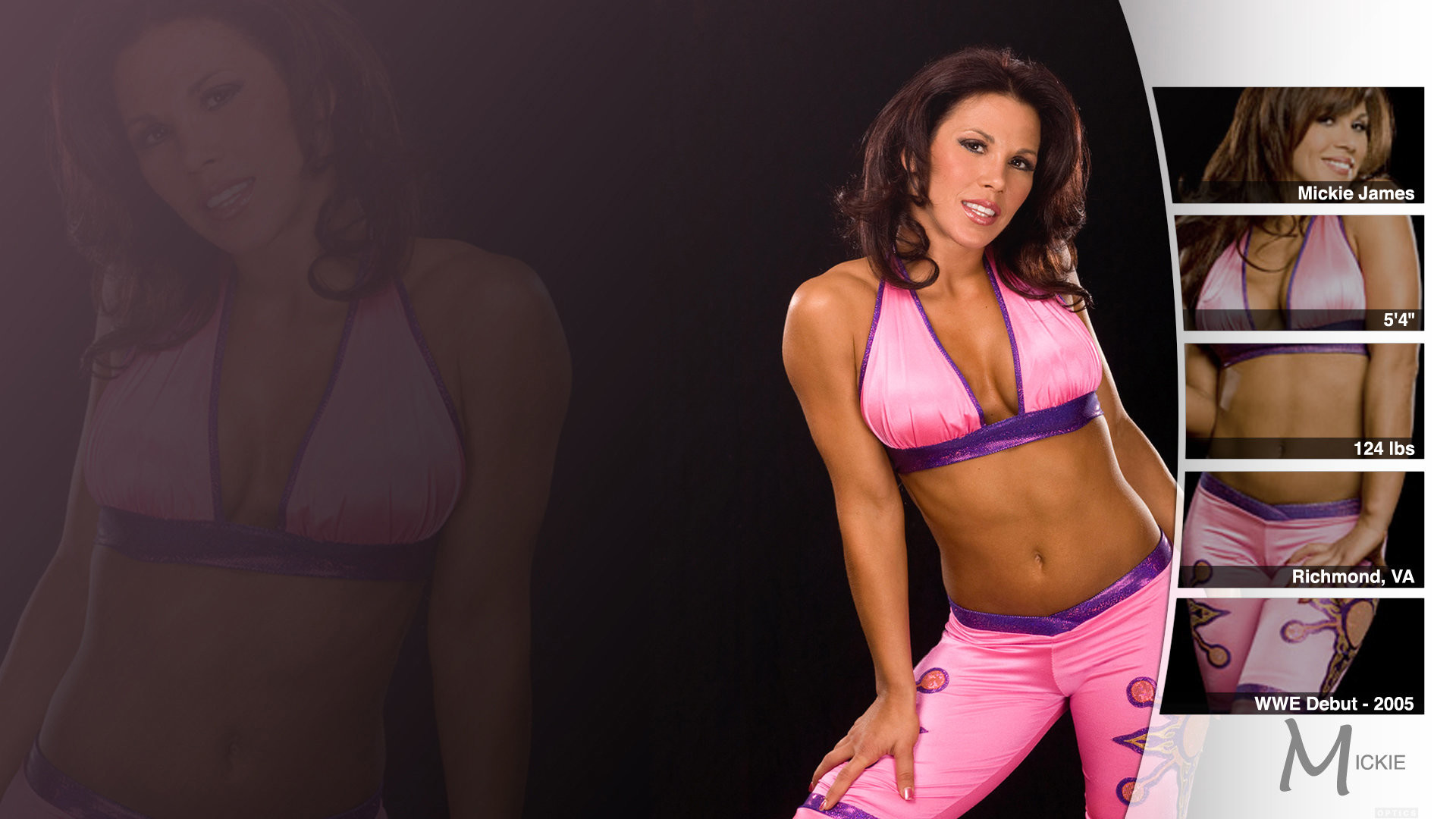 1920x1080 Mickie James - WWE Wallpaper by 0PT1C5 ...