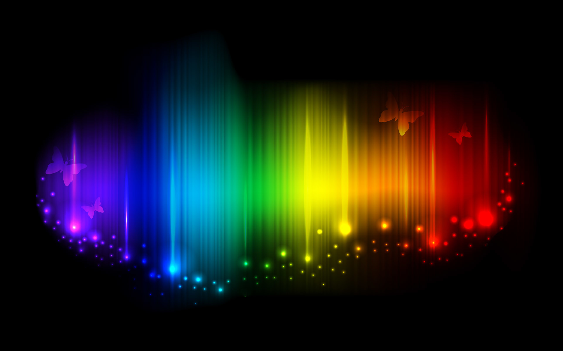 1920x1200 Abstract rainbow colors background â Trivia fact: ROY G BIV (or ROYGBIV)