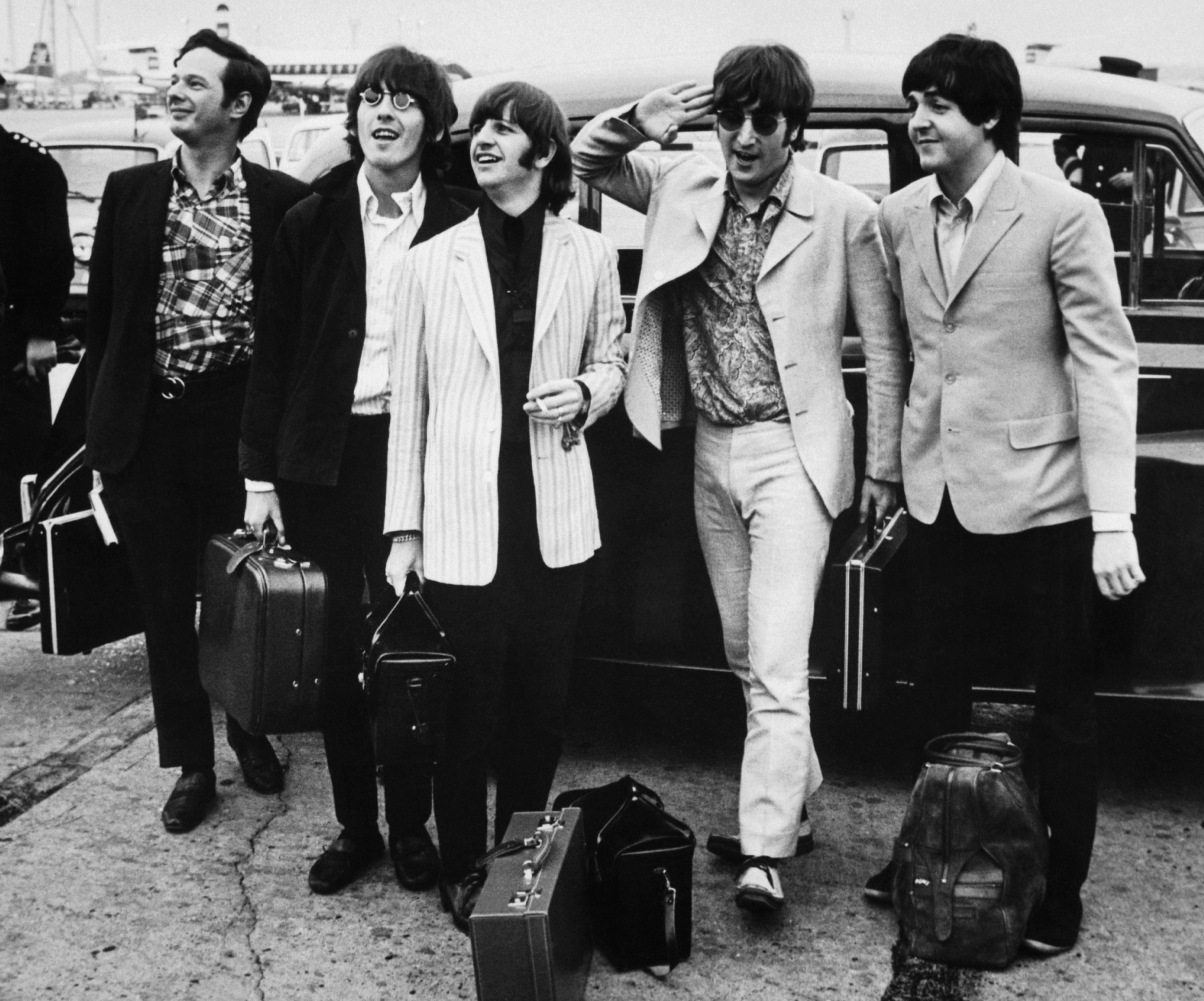2406x2000 ... The Beatles, John Lennon, George Harrison, airports, Ringo Starr, Paul  McCartney ...