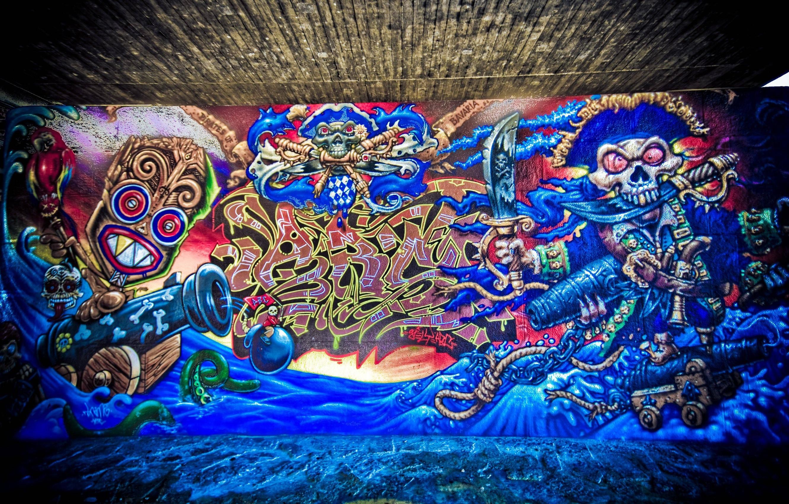 2663x1703 Graffiti Street Art Wallpapers & Pictures