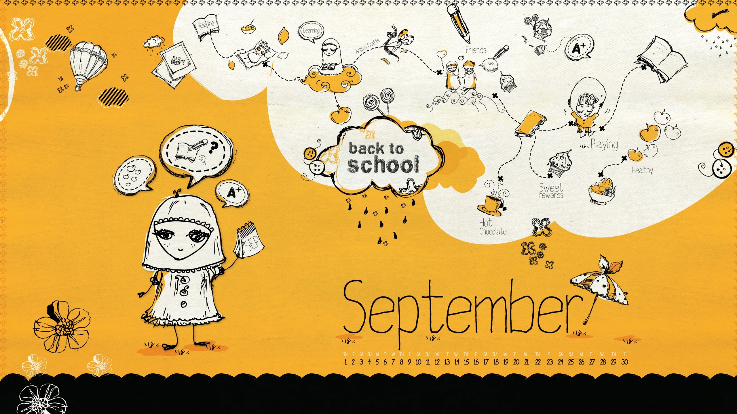 2560x1440 wallpaper.wiki-Cool-Back-to-School-Calendar-Wallpaper-