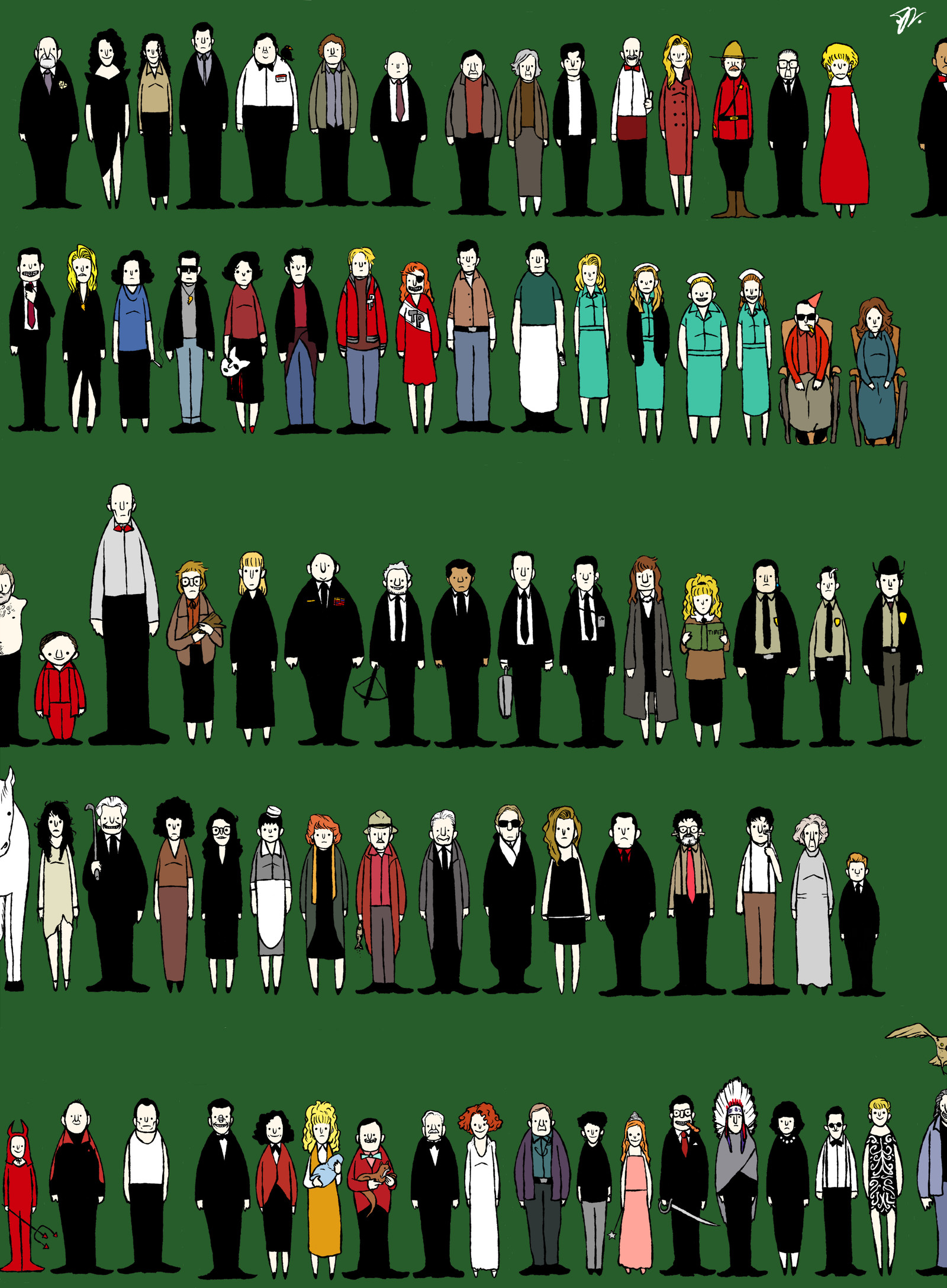 1600x2177 ... Twin Peaks Characters by Sit-by-Me-and-sea