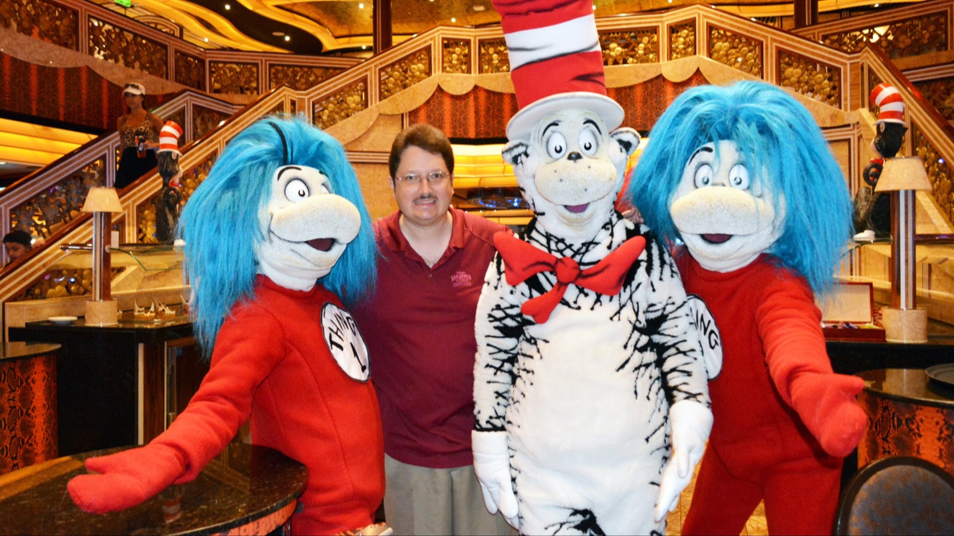 1920x1080 Green Eggs and Ham Breakfast with The Cat in the Hat & Dr. Seuss Friends on  Carnival Freedom Cruise - YouTube