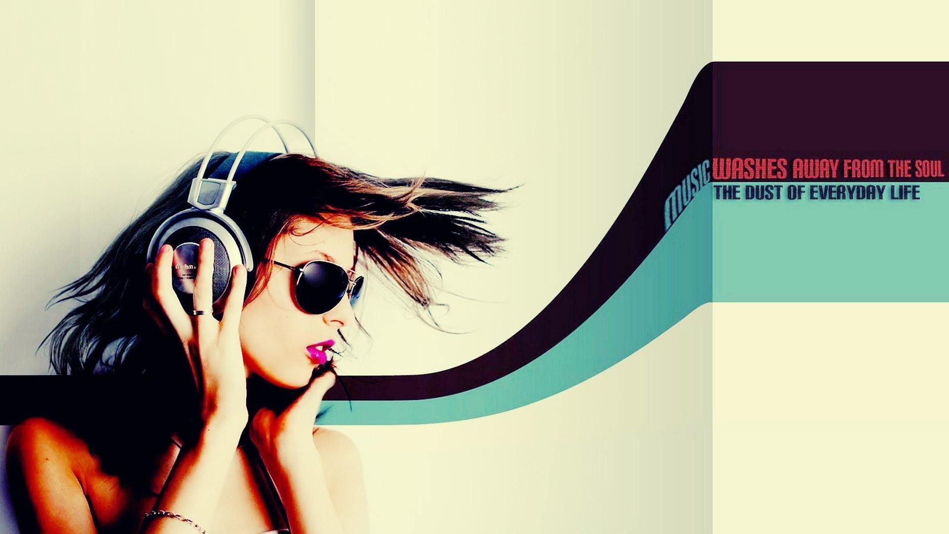 1920x1080 headphones-music-text-headphones-girl-sunglasses-tex-artwork-