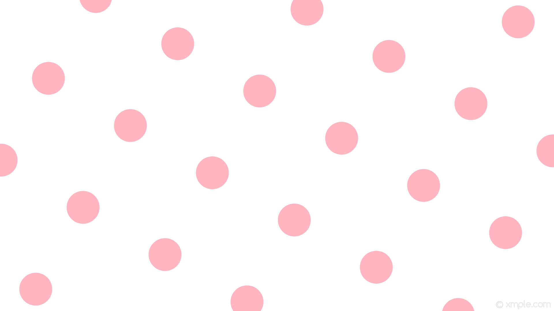 1920x1080 wallpaper pink polka dots spots white light pink #ffffff #ffb6c1 60Â° 114px  328px