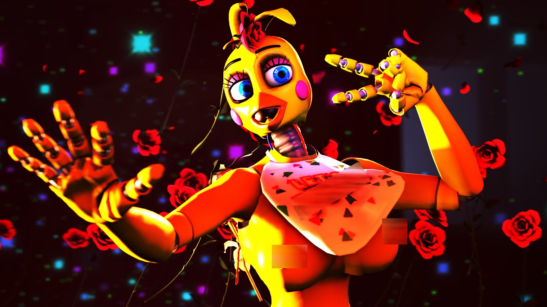 Fnaf Security Breach Wallpapers Upscaled Rfivenightsatfreddys - Reverasite