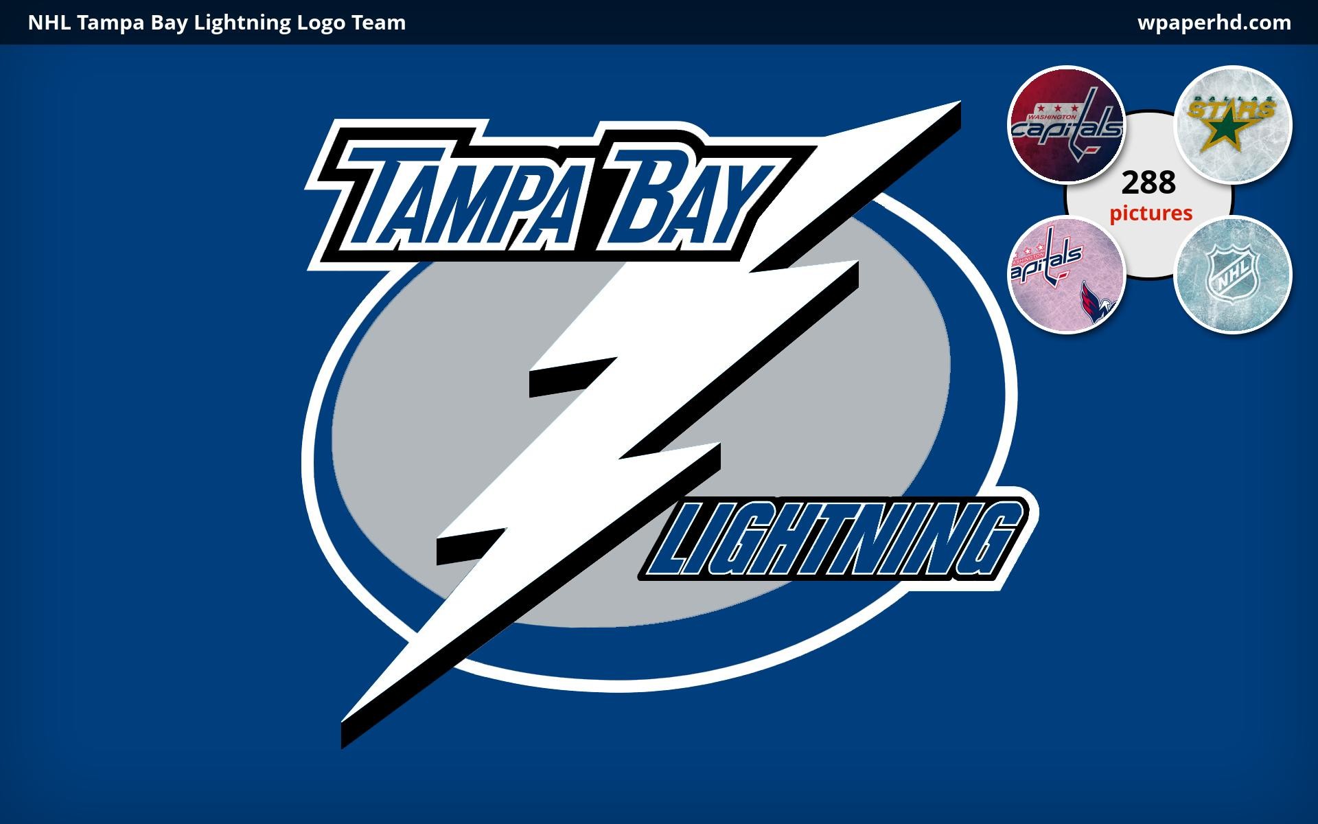 1920x1200 Description NHL Tampa Bay Lightning Logo Team wallpaper from Hockey  category. You are on page with NHL Tampa Bay Lightning Logo Team wallpaper  ...