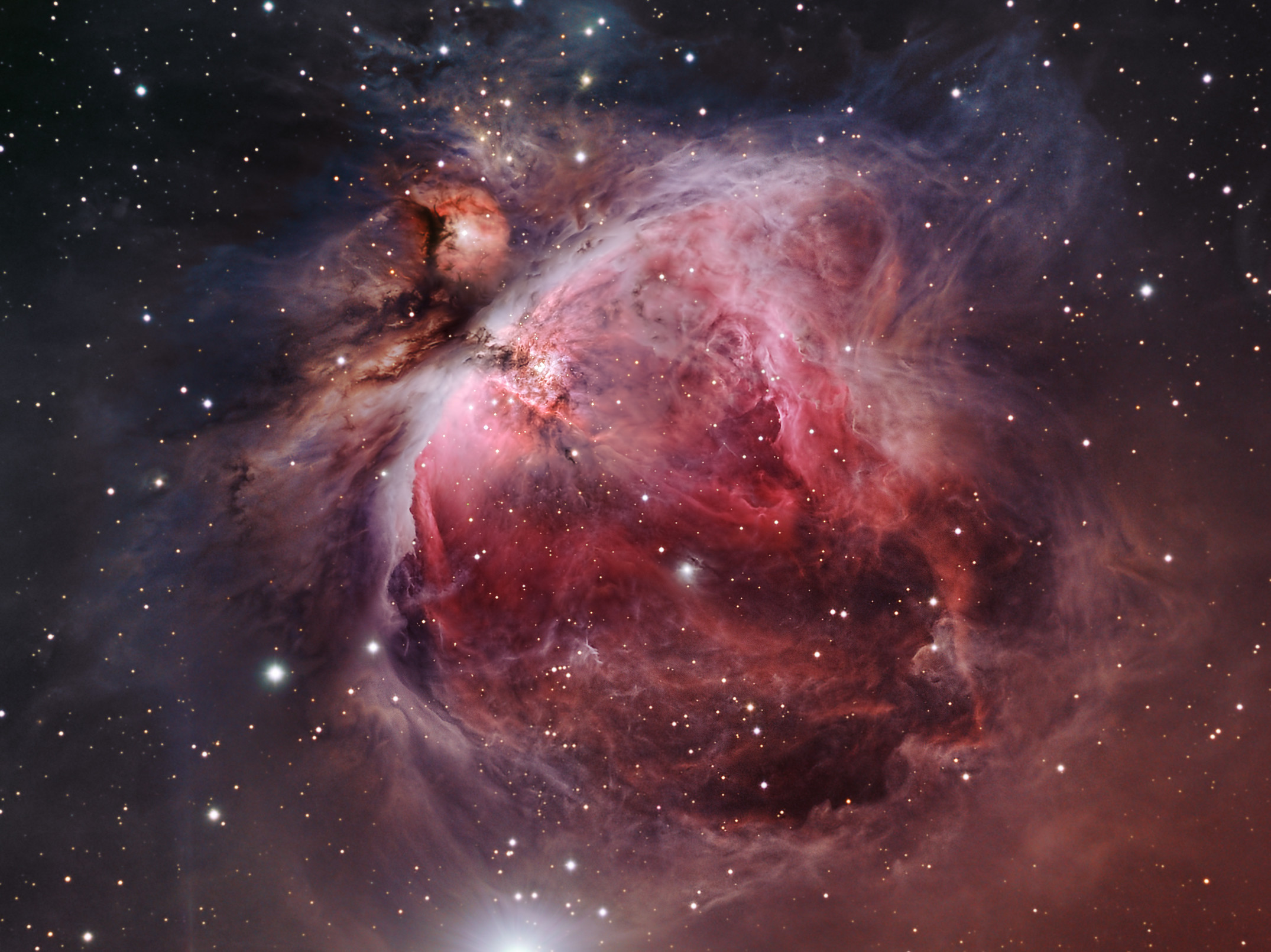 2150x1611 Orion Nebula M42. 1350 lights years from Earth. It is about 25 light years