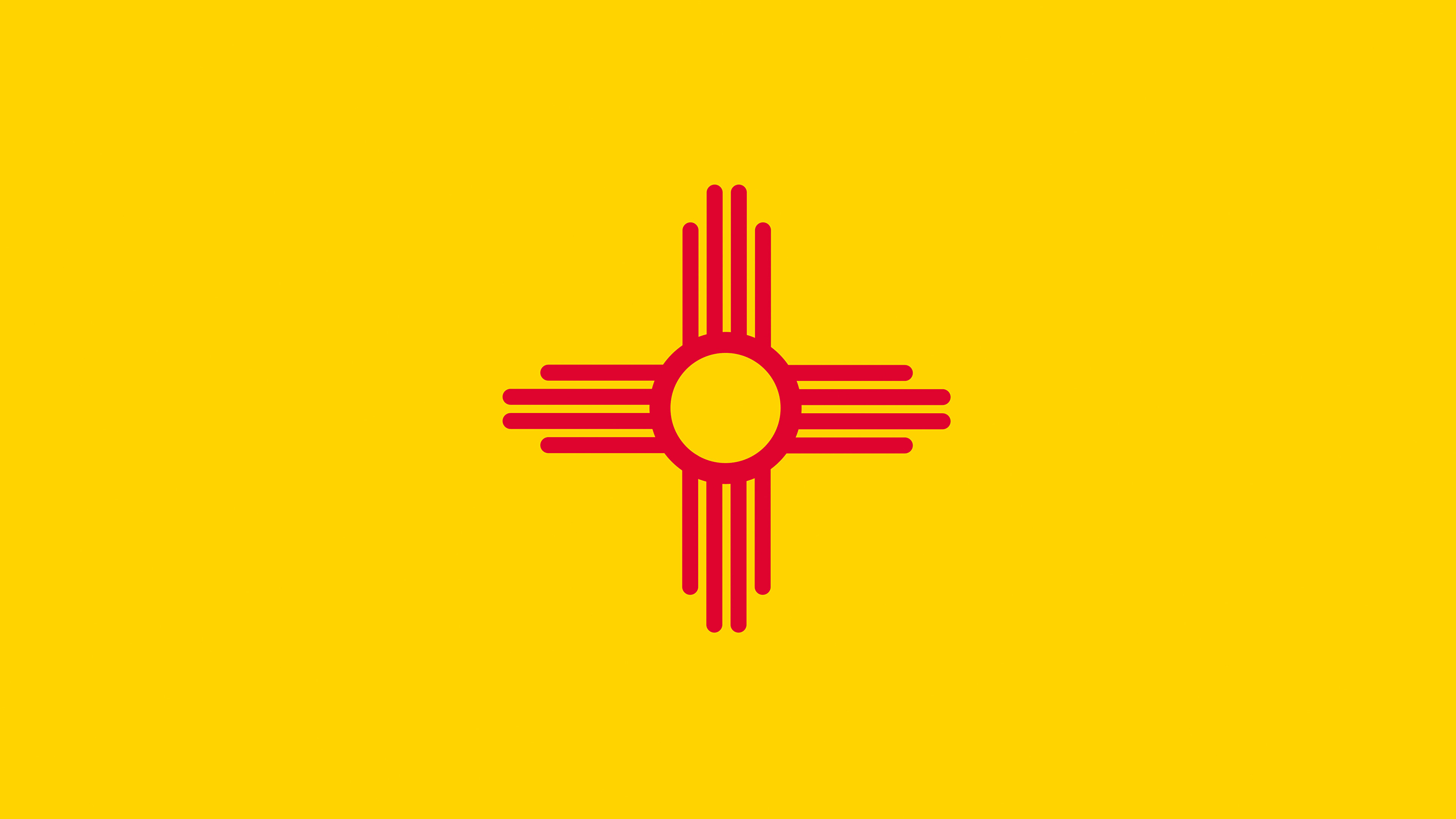 3840x2160 Pictures USA New Mexico Flag 