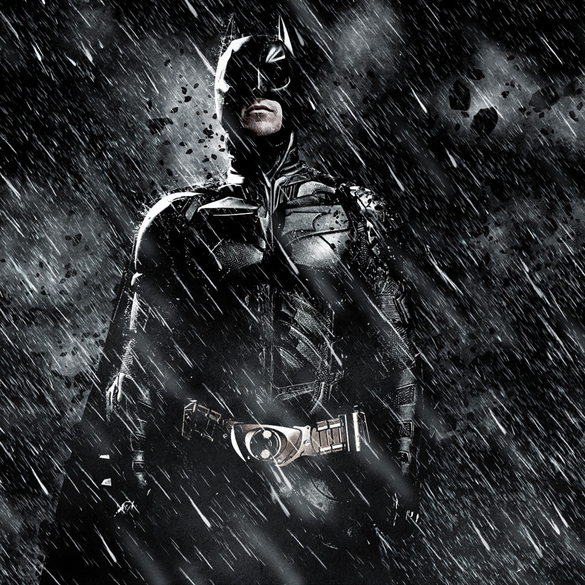 2048x2048 batman ipad Tapete  Batman-In-The-Dark-Knight-Rises