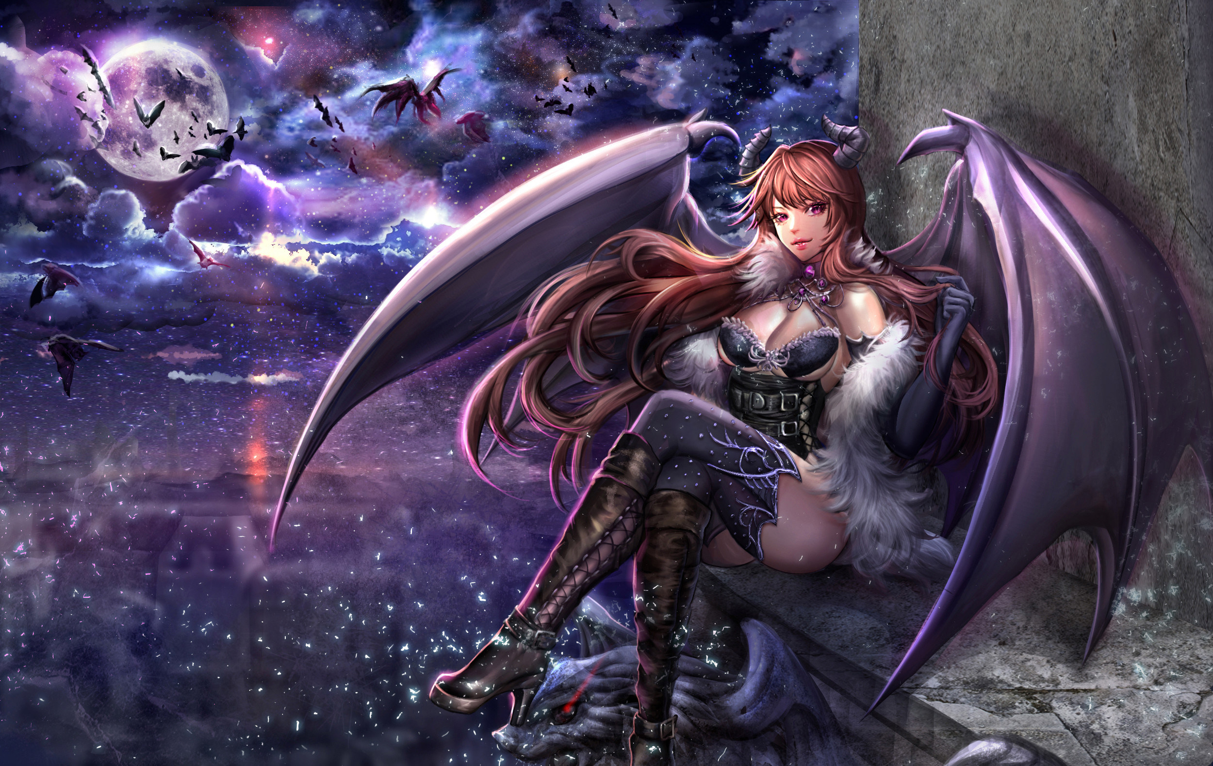2500x1580 HD Wallpaper | Background Image ID:584676.  Fantasy Succubus
