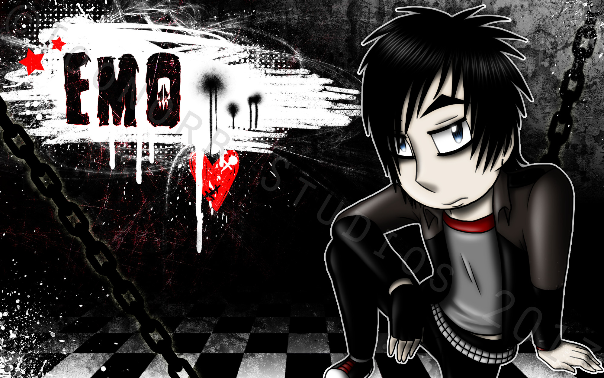 Emo Anime Wallpapers 69 Images Emo Anime Wallpapers 69 Images