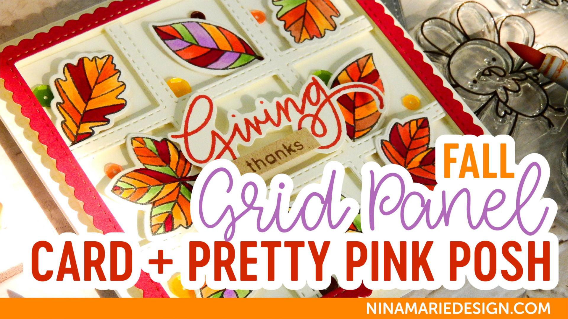 1920x1080 Fall Grid Panel Card + Pretty Pink Posh September Release Blog Hop |  Nina-Marie