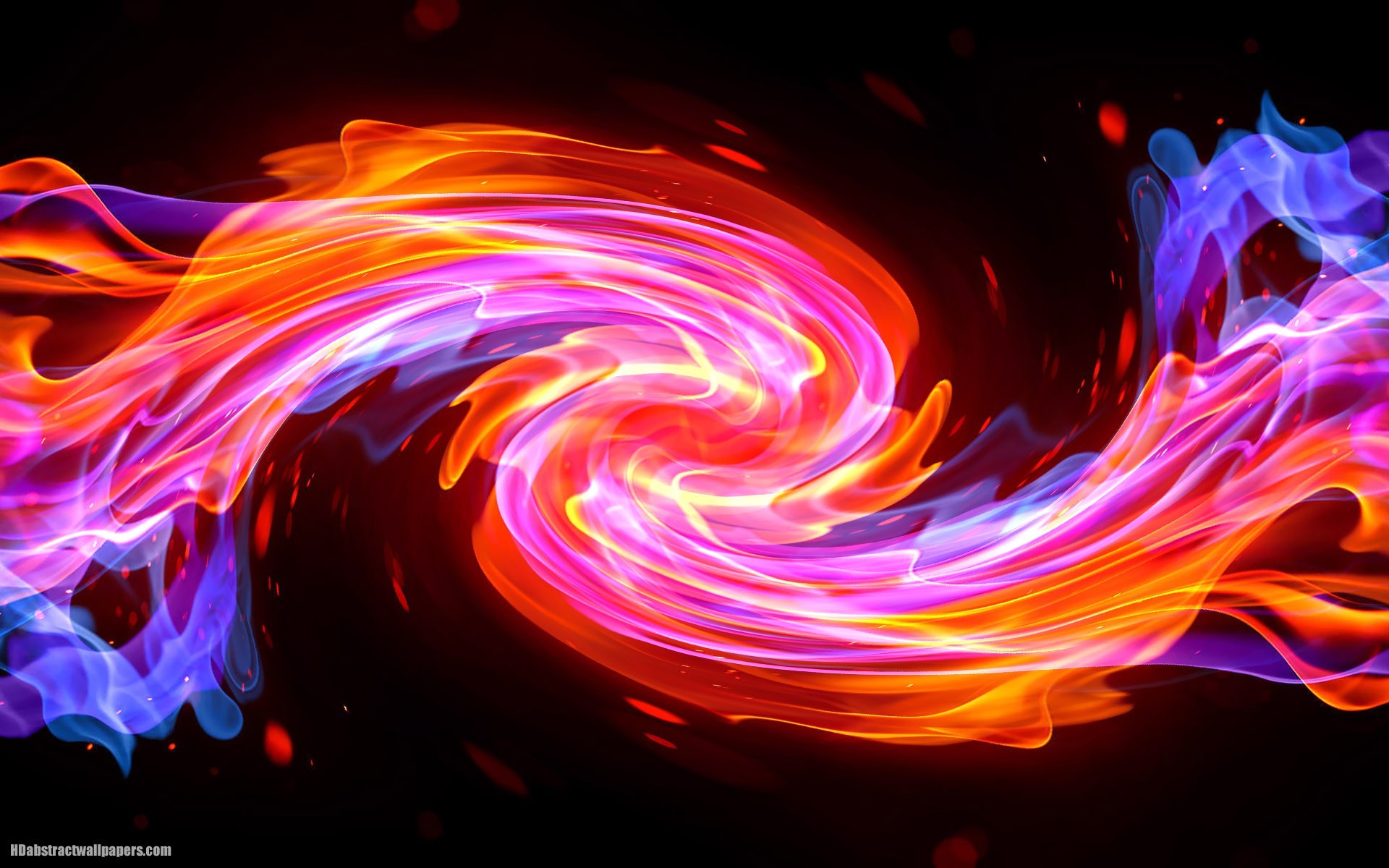1920x1200 Abstract fire bright colors wallpaper. Â«