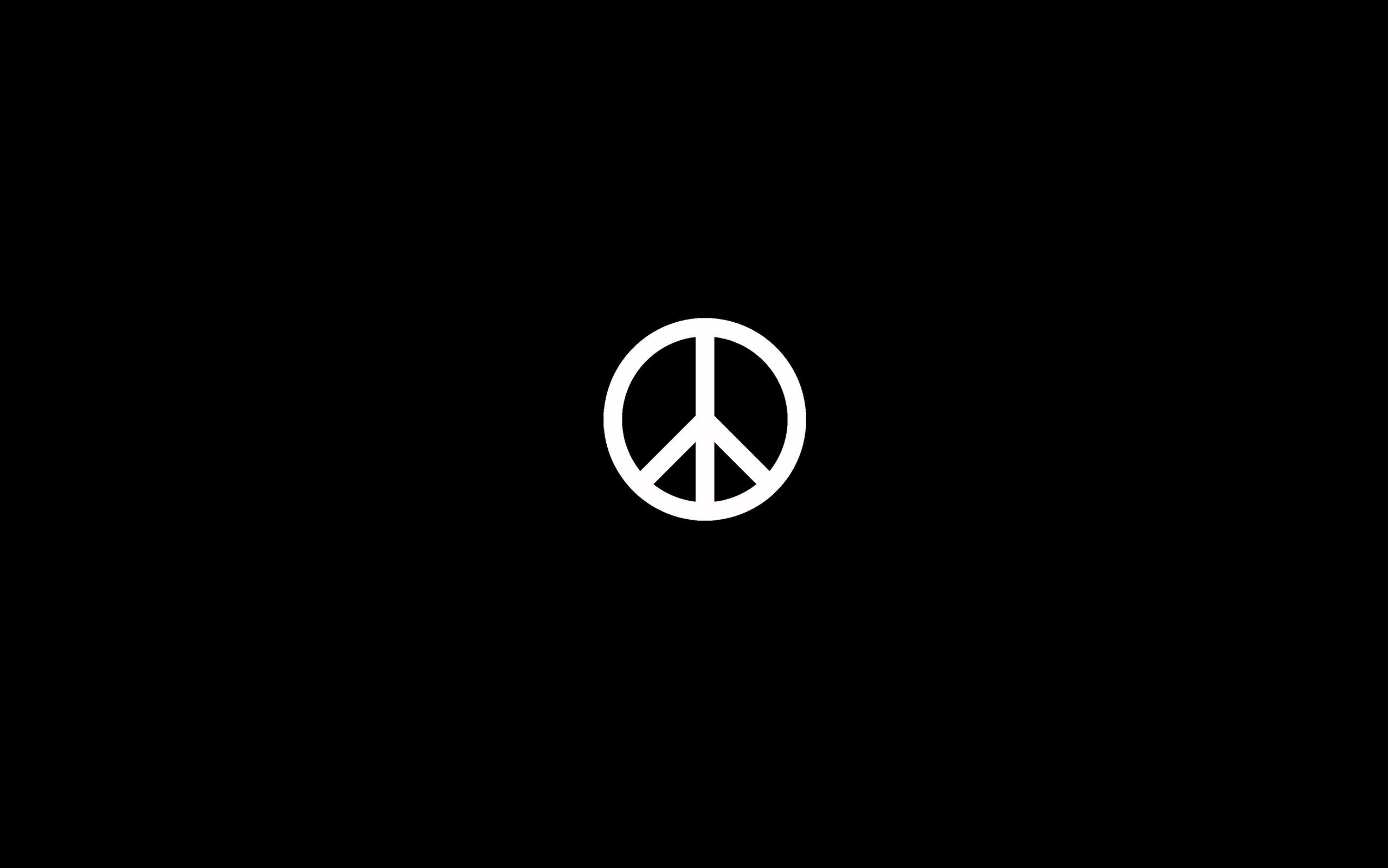 2560x1600 Download Peace Symbol Wallpaper Px