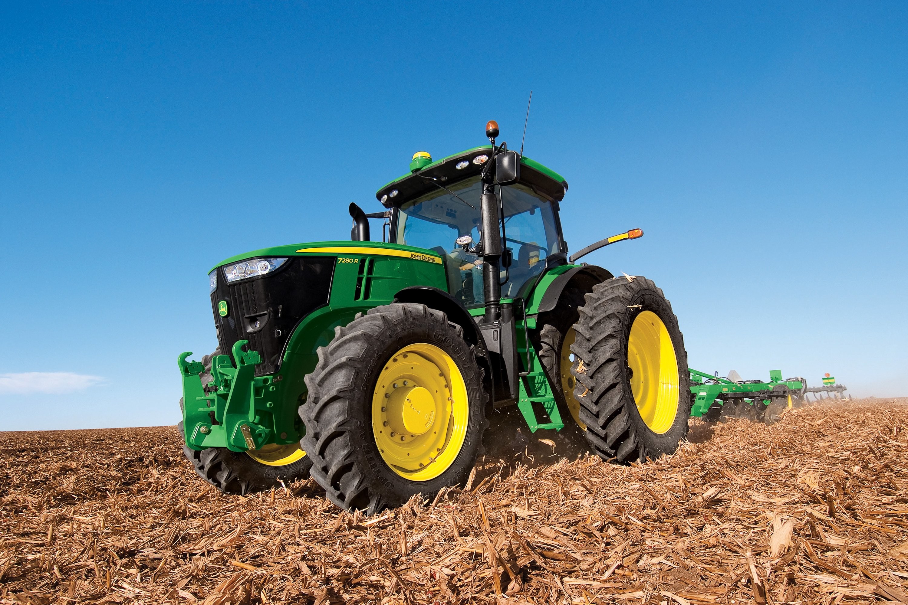 3000x2000 JOHN DEERE tractor farm industrial farming 1jdeere .