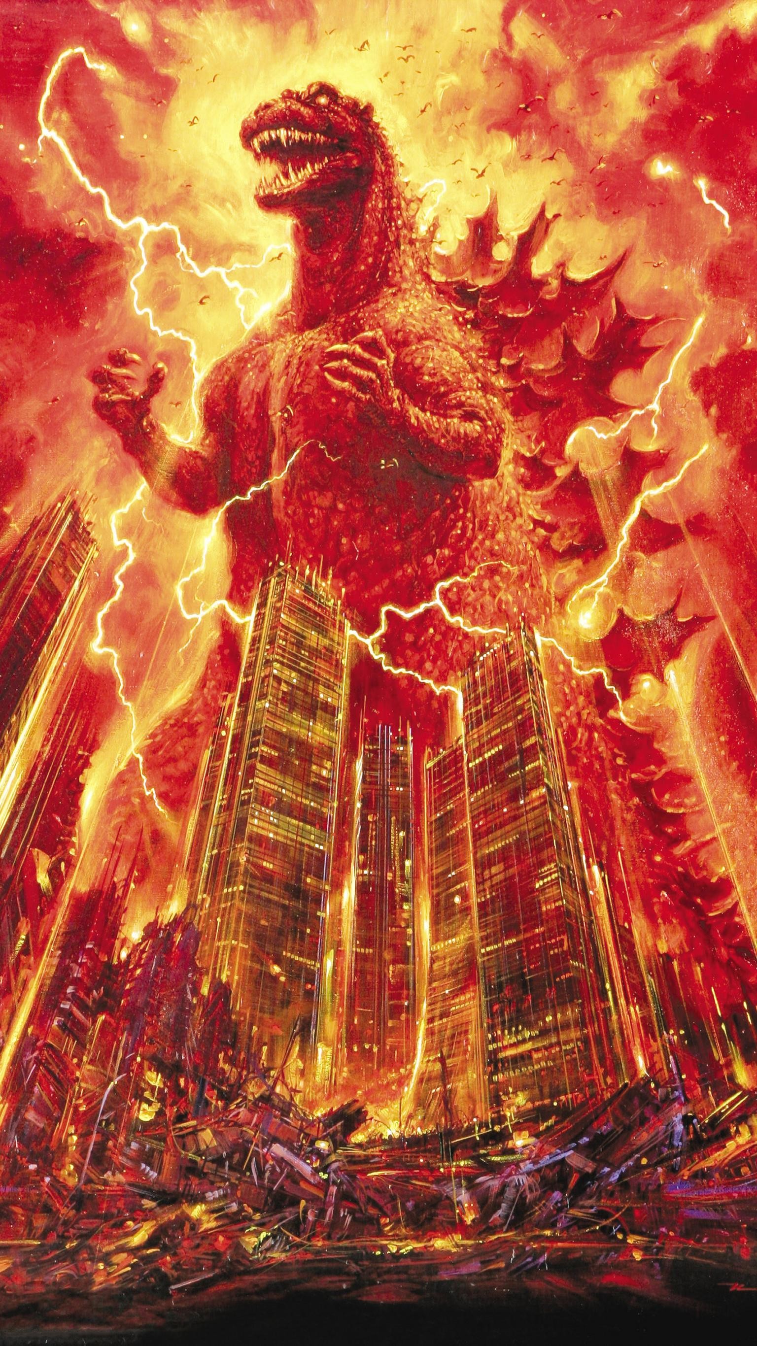 1536x2732 Wallpaper for "Godzilla 1985" ...