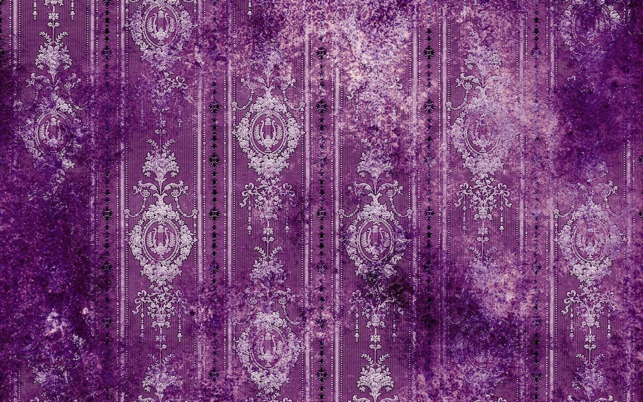 2048x1280 Purple-pattern-Wallpaper