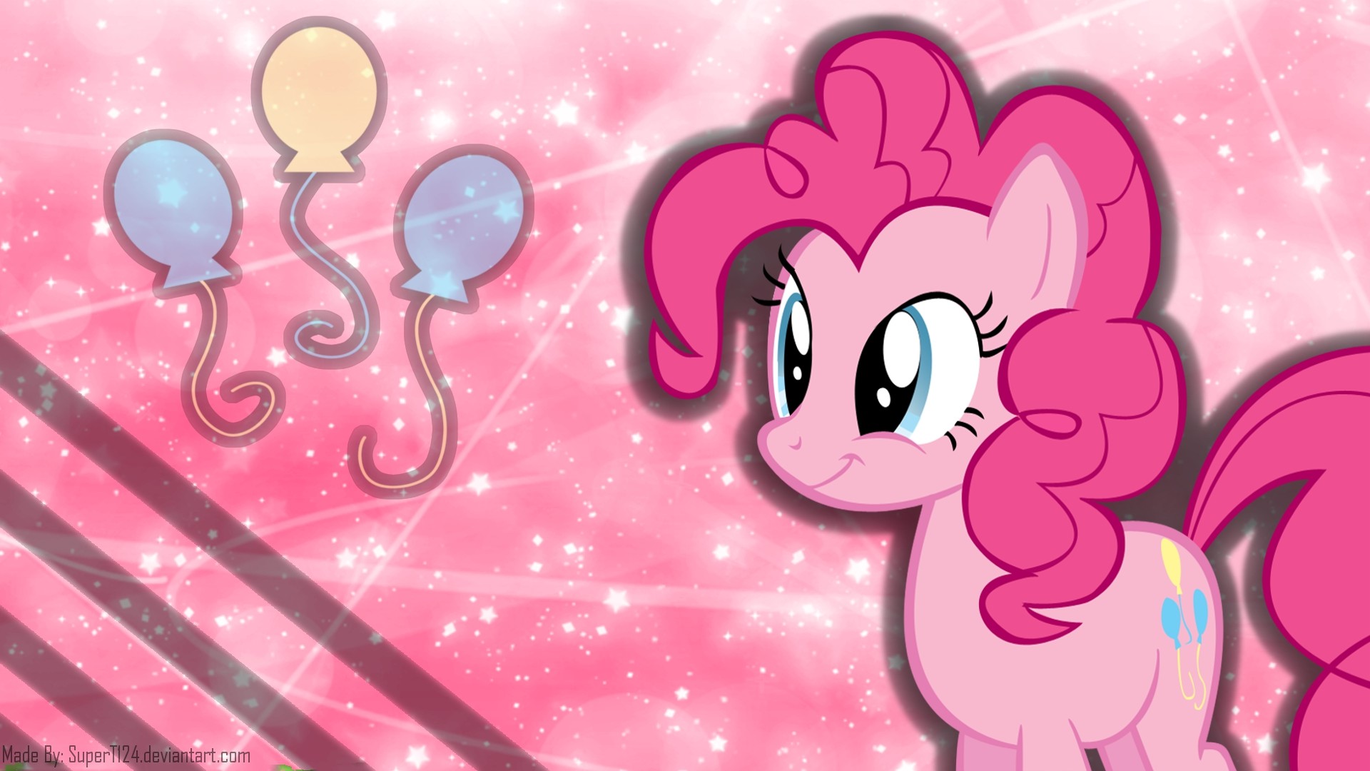 1920x1080 ... Laughter is Magic - Pinkie Pie Wallpaper by SuperT124