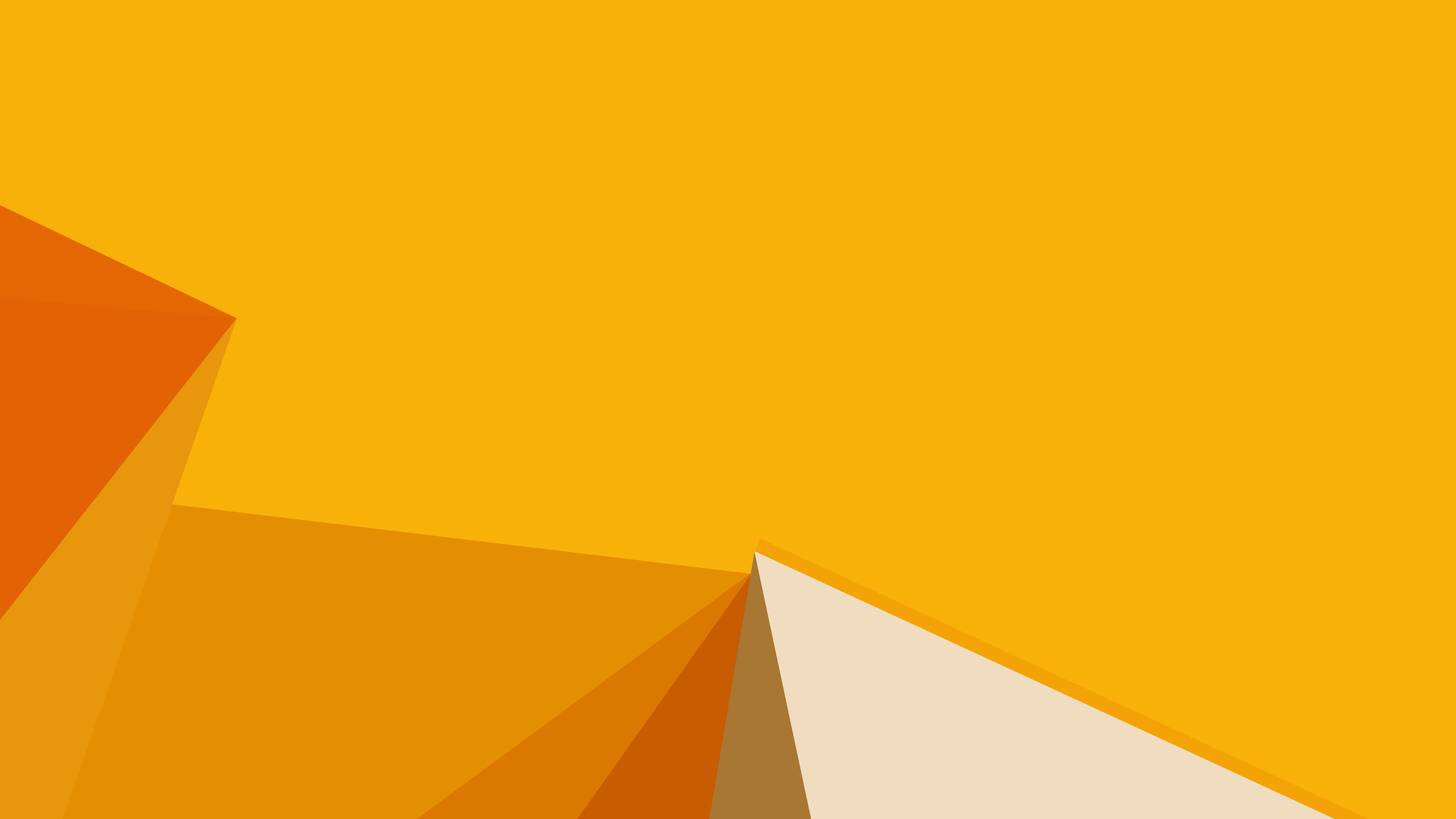 3794x2133 Yellow and Orange Material Design Wallpaper