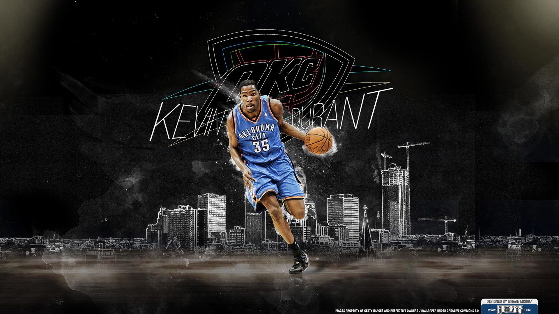 1920x1080 Kevin Durant - His Team and His City