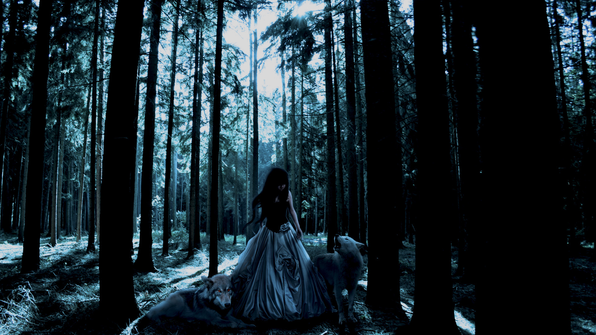 1920x1080 Gothic images Goth Girl the Wolves wallpaper photos 27973839 