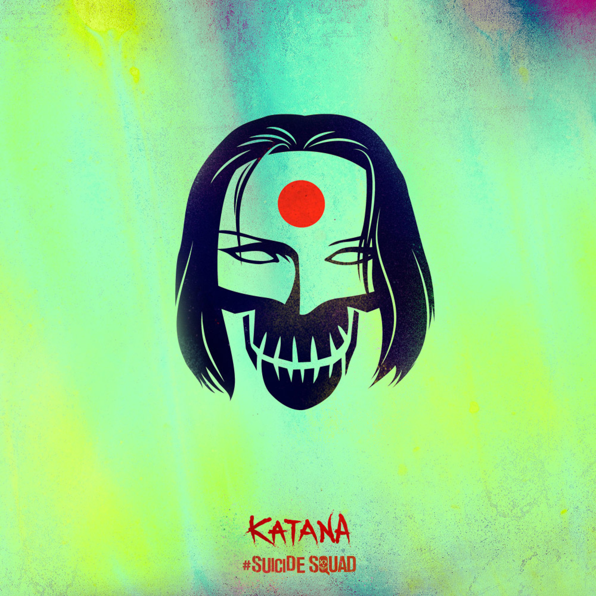 2048x2048 Katana - Tap to see more awesomely creative Suicide squad wallpapers!  @mobile9
