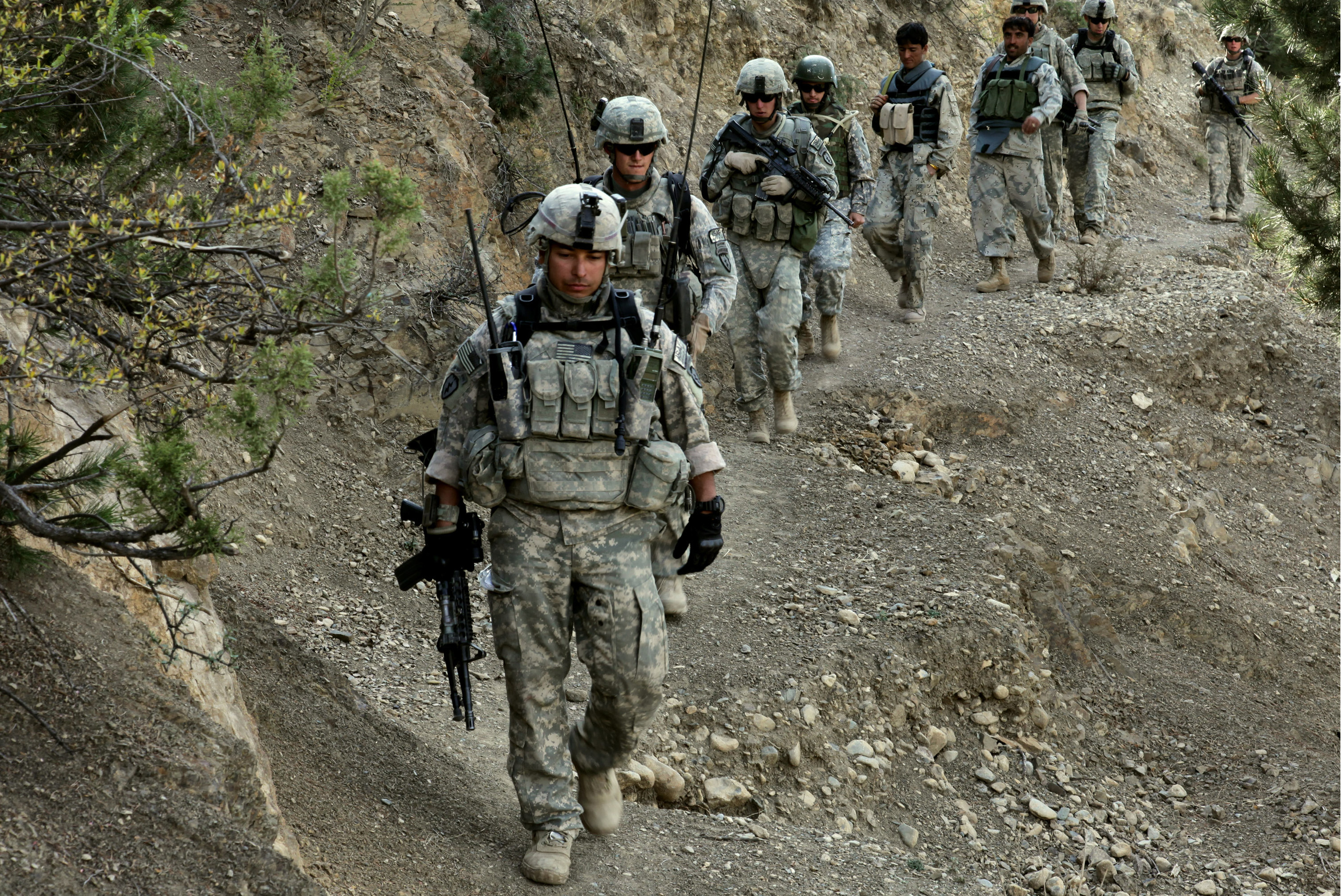 3007x2005 File:Flickr - The U.S. Army - Afghan Border Police in Paktiya province.jpg