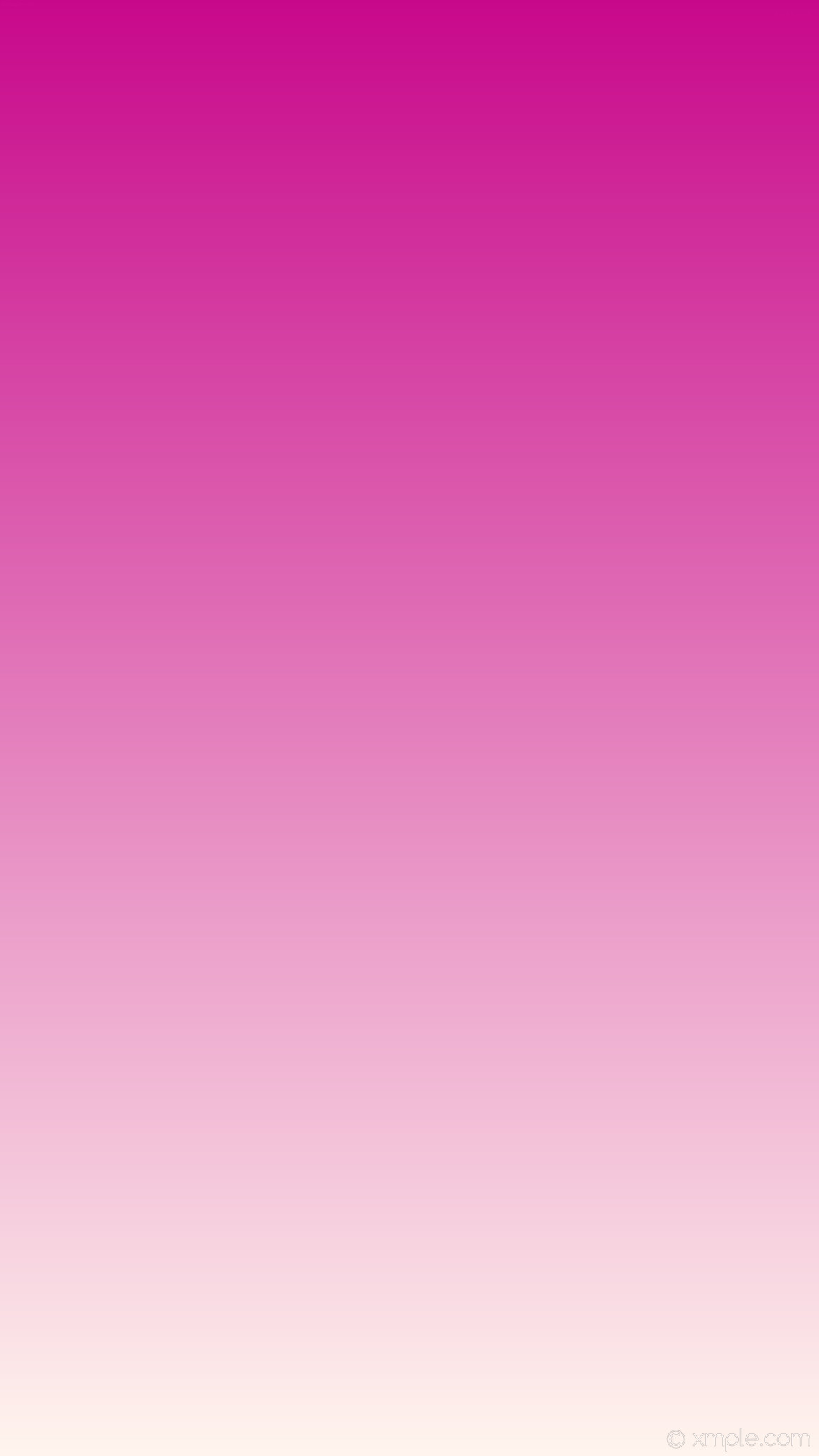 1152x2048 wallpaper gradient white pink linear seashell #c8088b #fff5ee 90Â°
