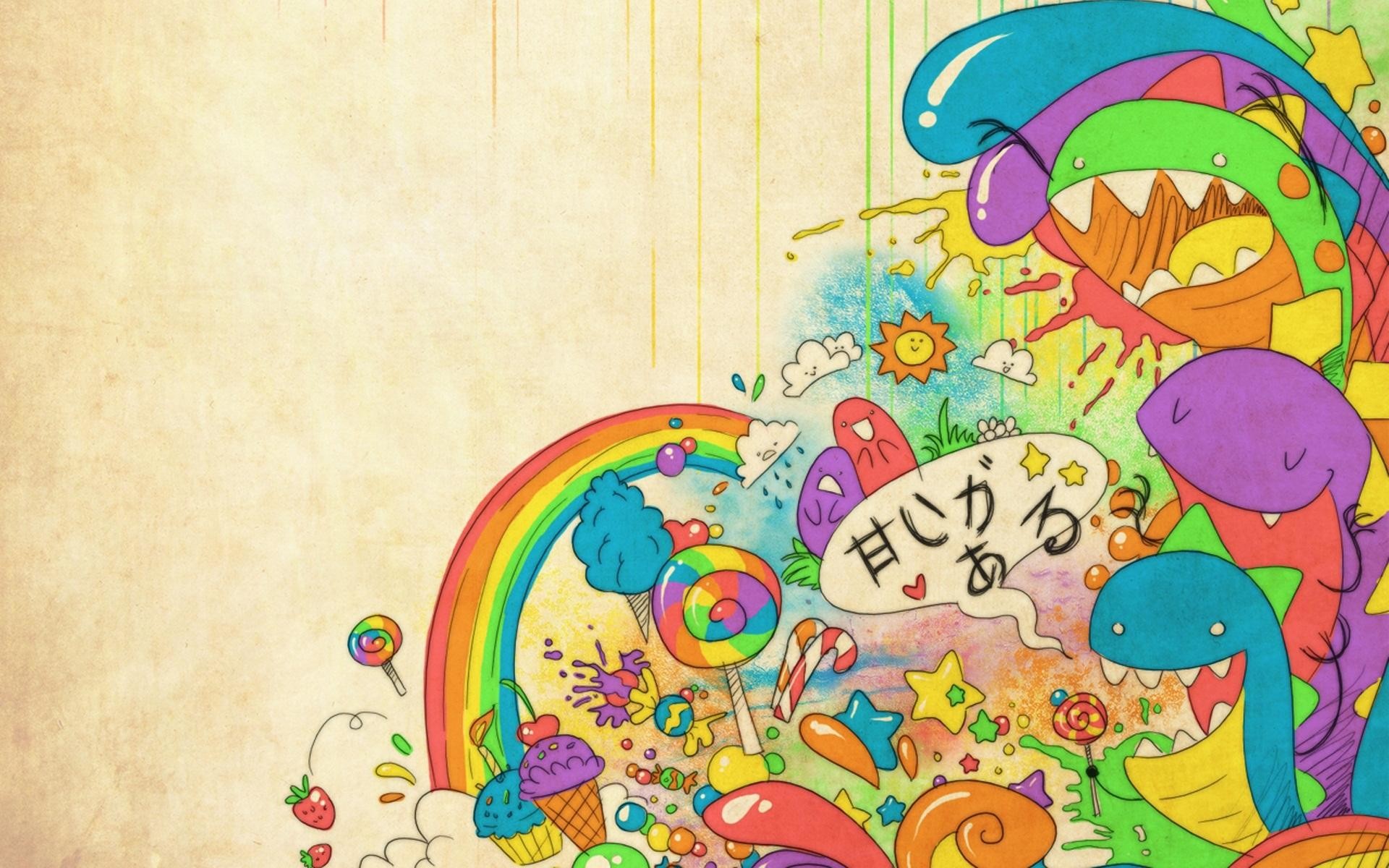 1920x1200 Sweet-Rainbow-Wallpaper
