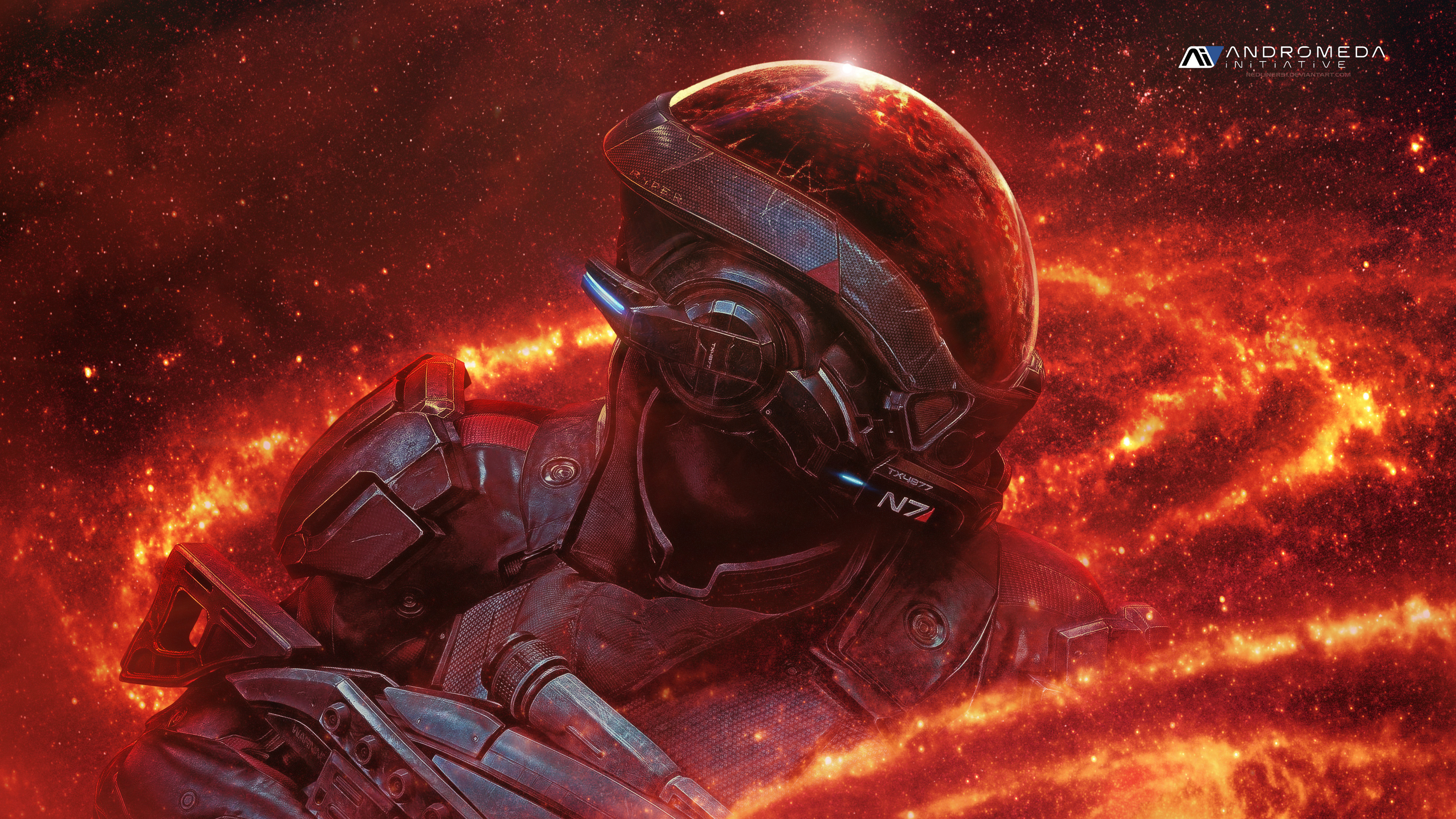 3840x2160 Ryder N7, Mass Effect: Andromeda, Andromeda Initiative, 4K