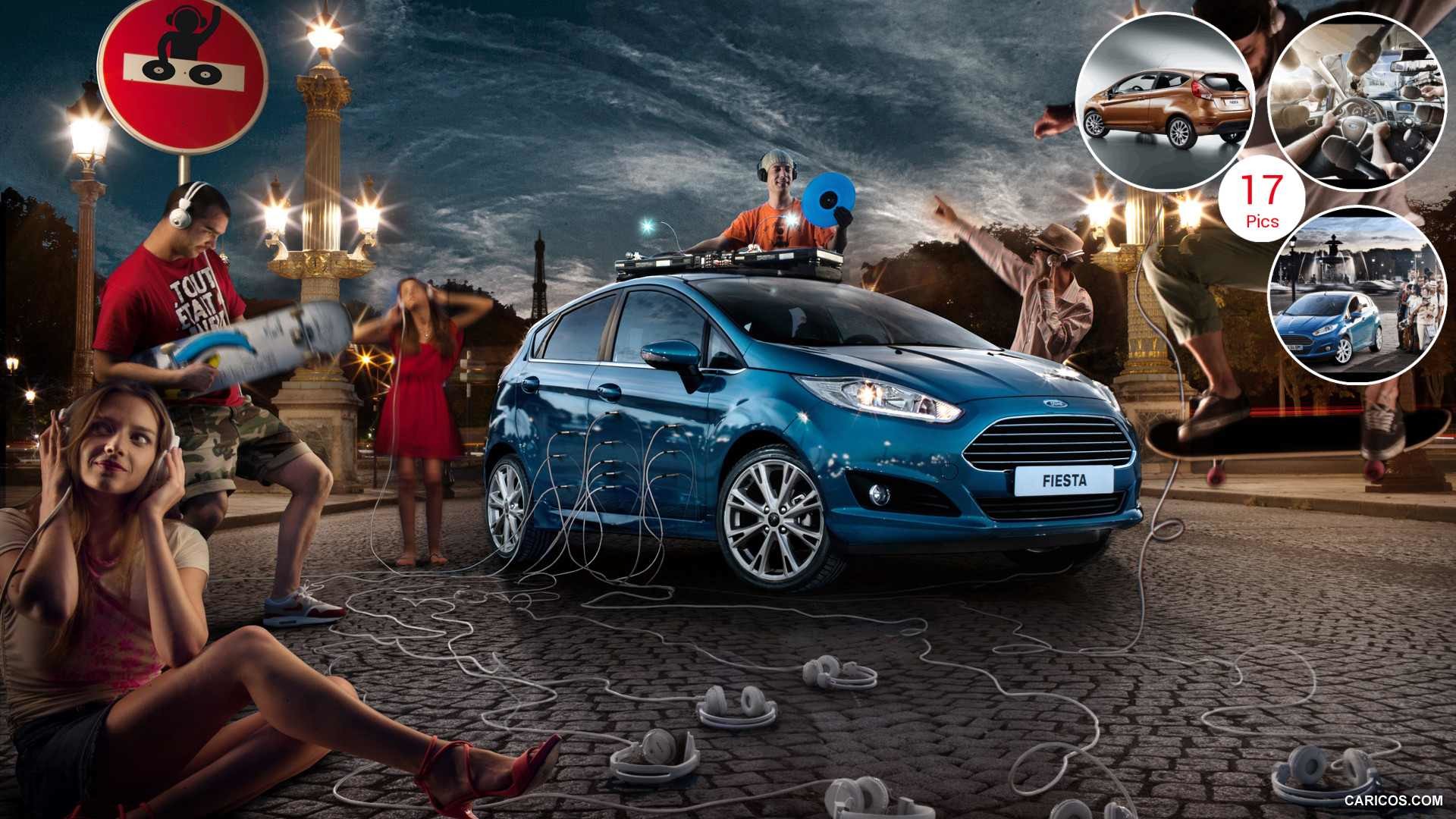1920x1080 2013 Ford Fiesta - Front