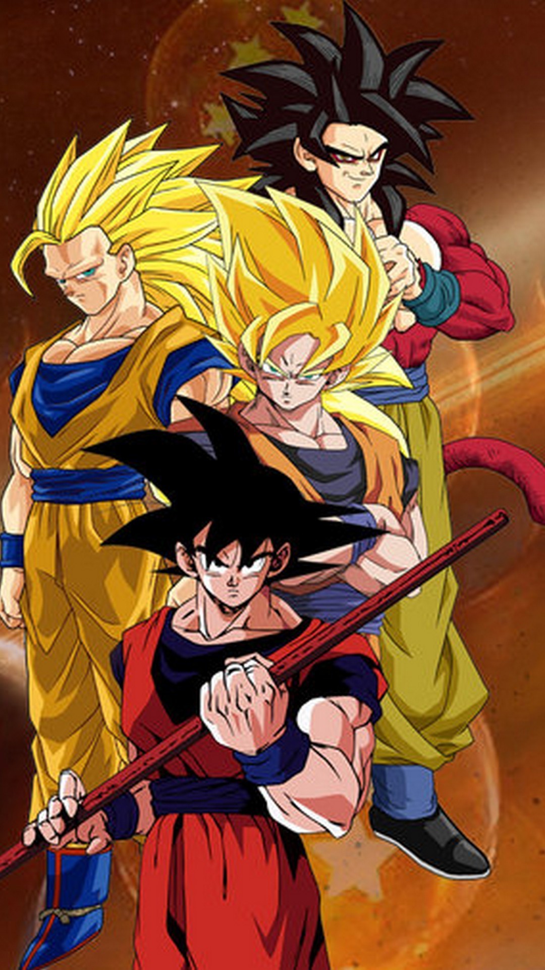1080x1920 Goku SSJ4 Wallpaper For iPhone with image resolution  pixel. You  can make this wallpaper