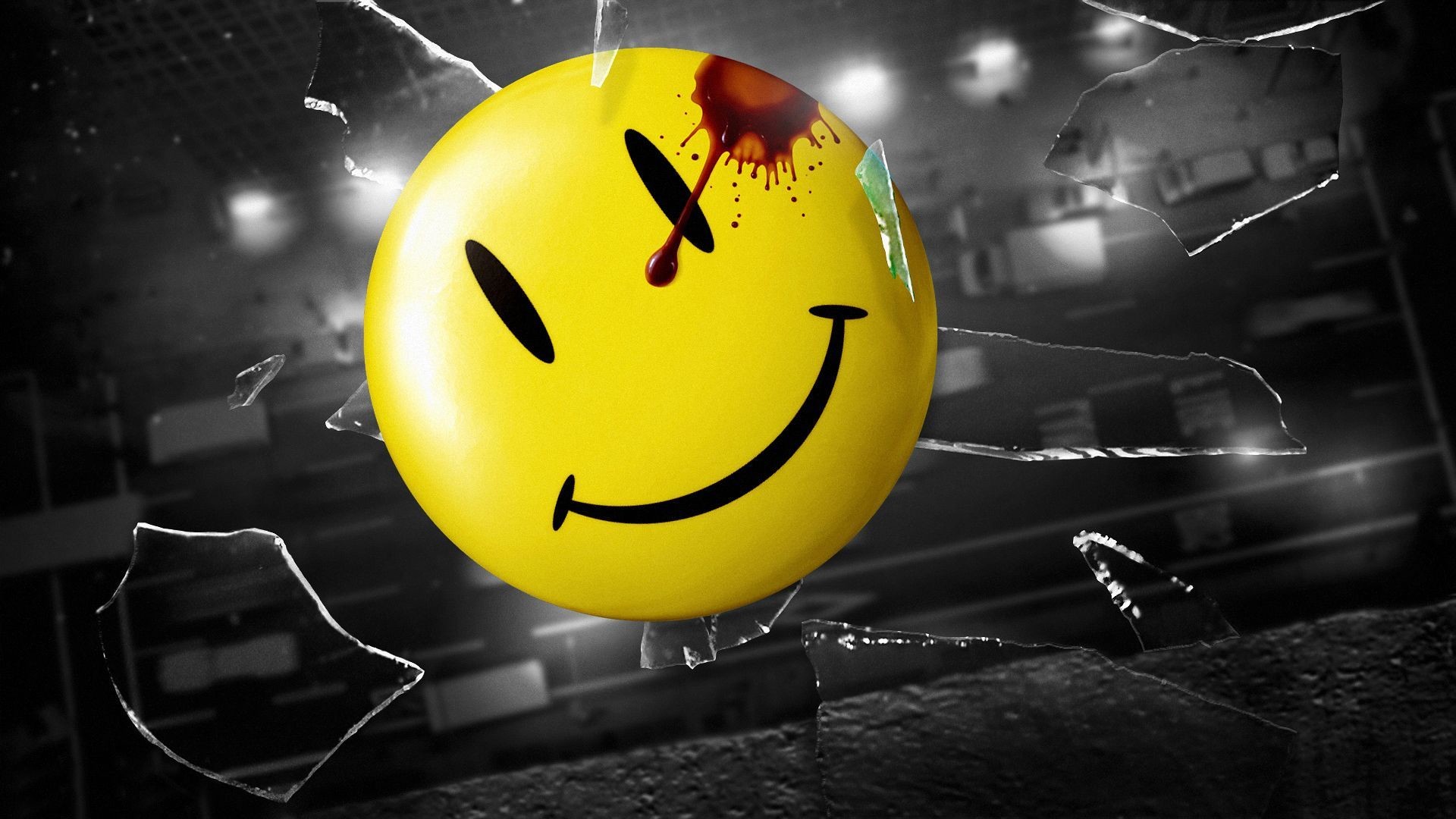 1920x1080 ... Smiley face comet attack the earth - HD wallpaper ...