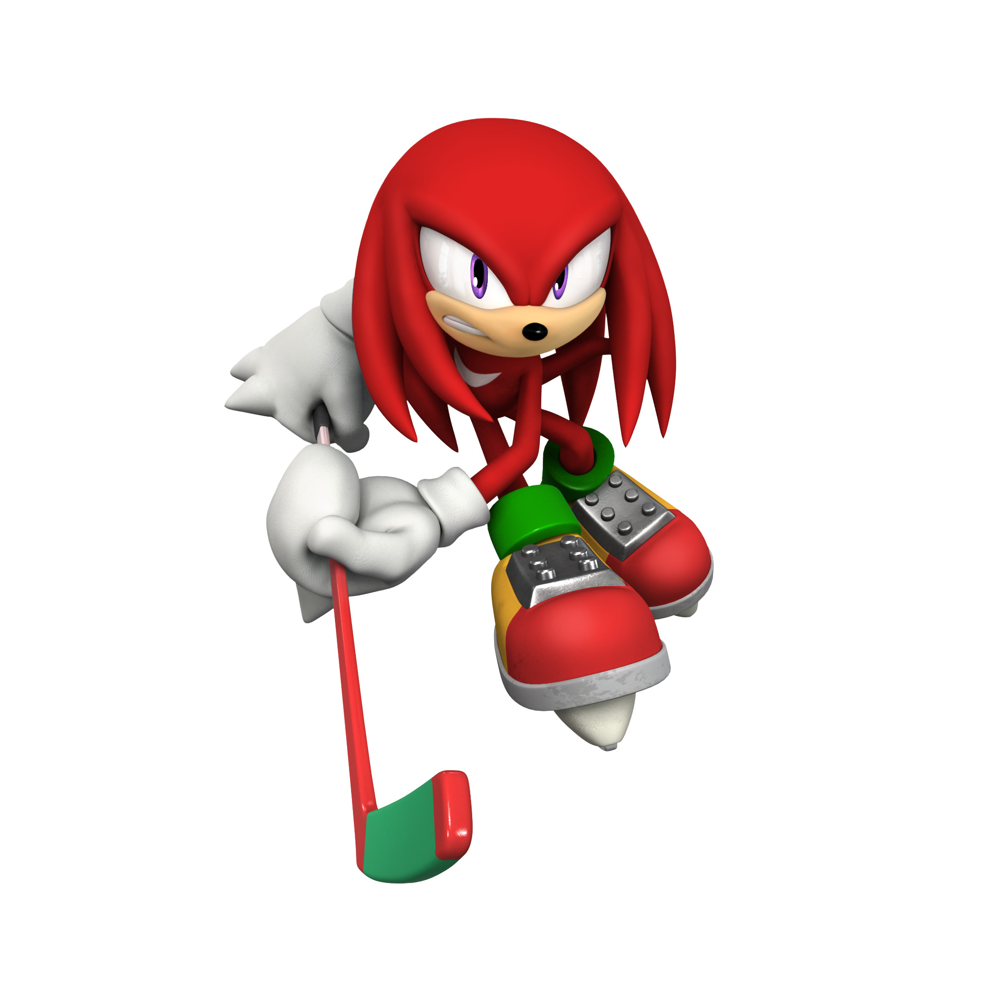 2048x2048 Mario & Sonic At The Olympic Winter Games - Knuckles The Echidna (Ice  Hockey)