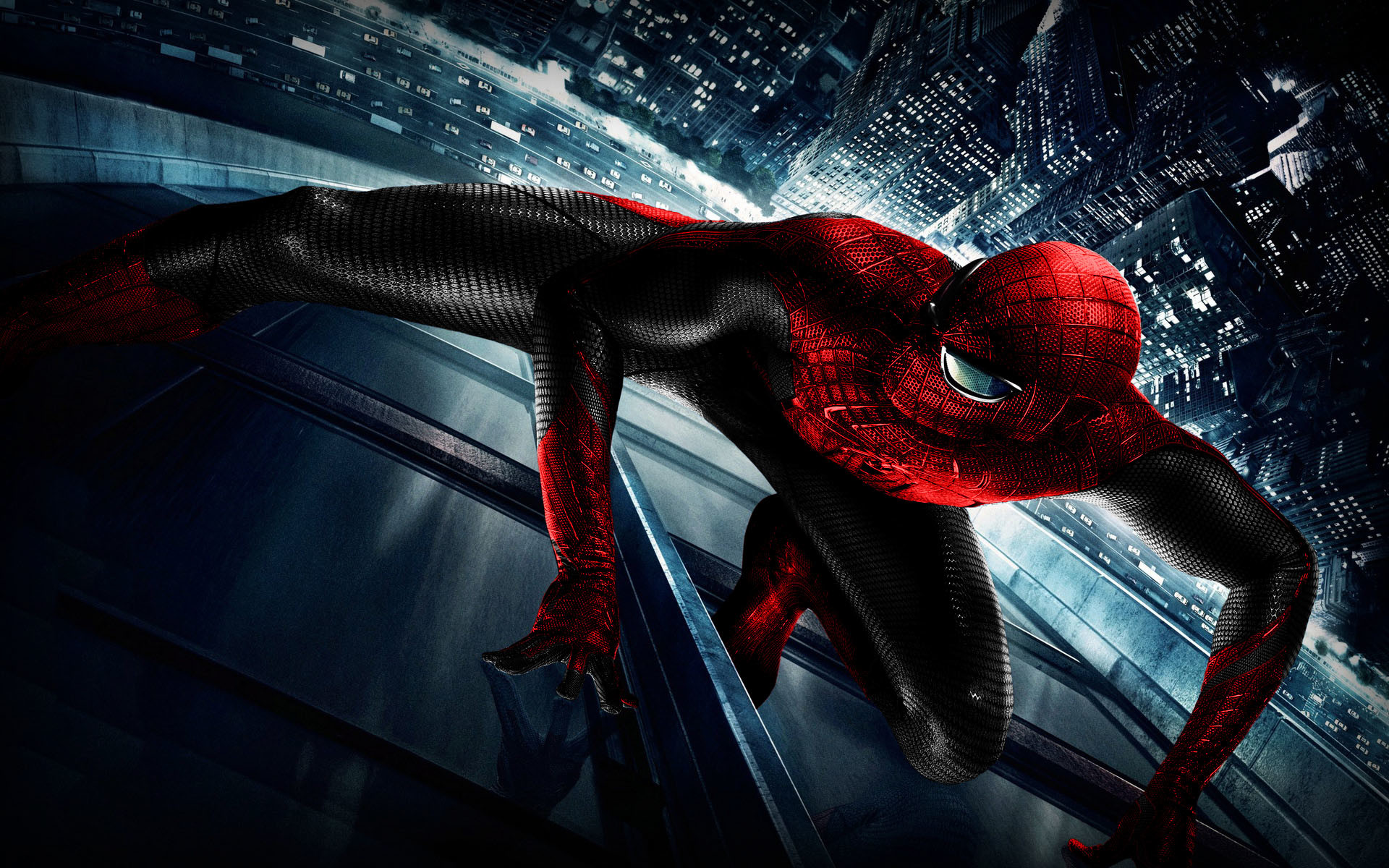 1920x1200 ... Amazing Spider-Man Black+Red by 666Darks