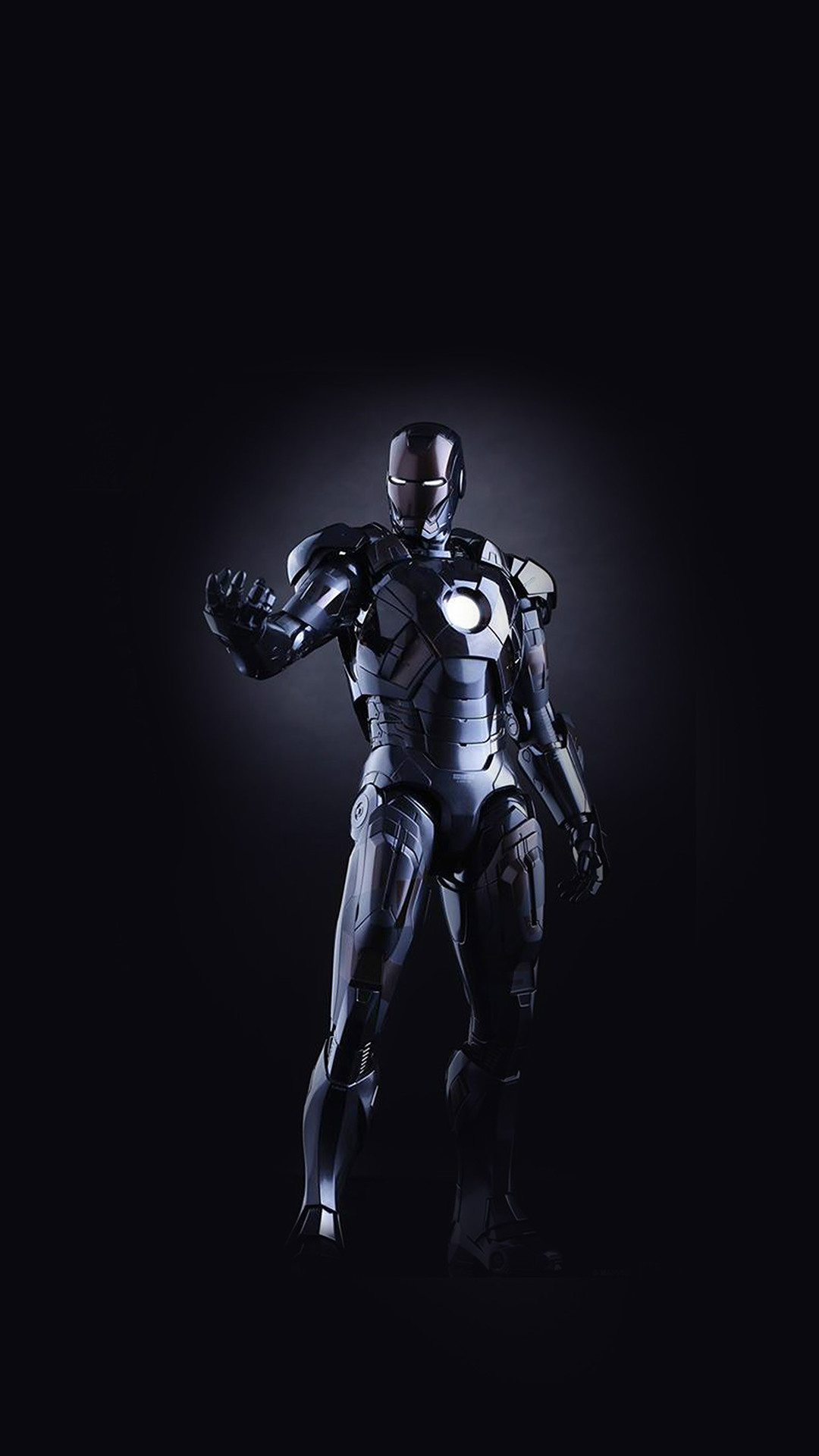 1080x1920 Ironman Dark Figure Hero Art Avengers iPhone 6 wallpaper