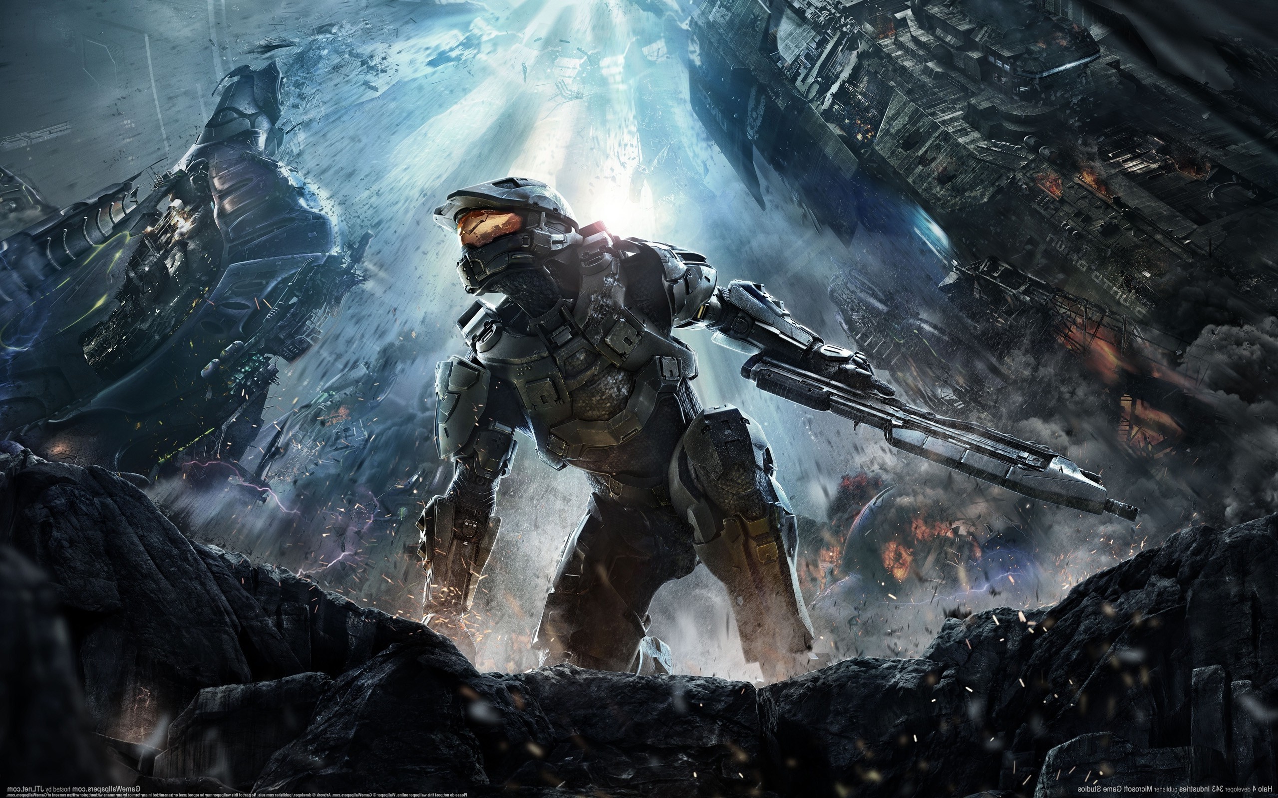 2560x1600 Halo, Halo 4, Video Games, Concept Art Wallpapers HD / Desktop and Mobile  Backgrounds