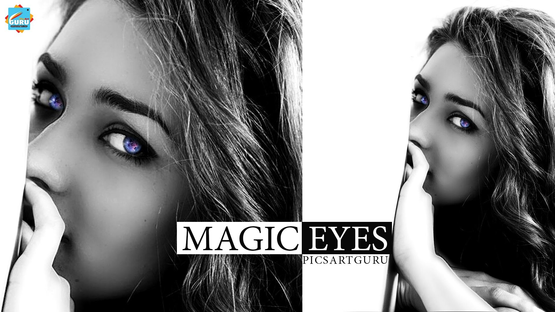 1920x1080 PicsArt Tutorial | PicsArt Magic Eyes : PicsArt Eye Effects Easy |  PicsArtGuru - YouTube