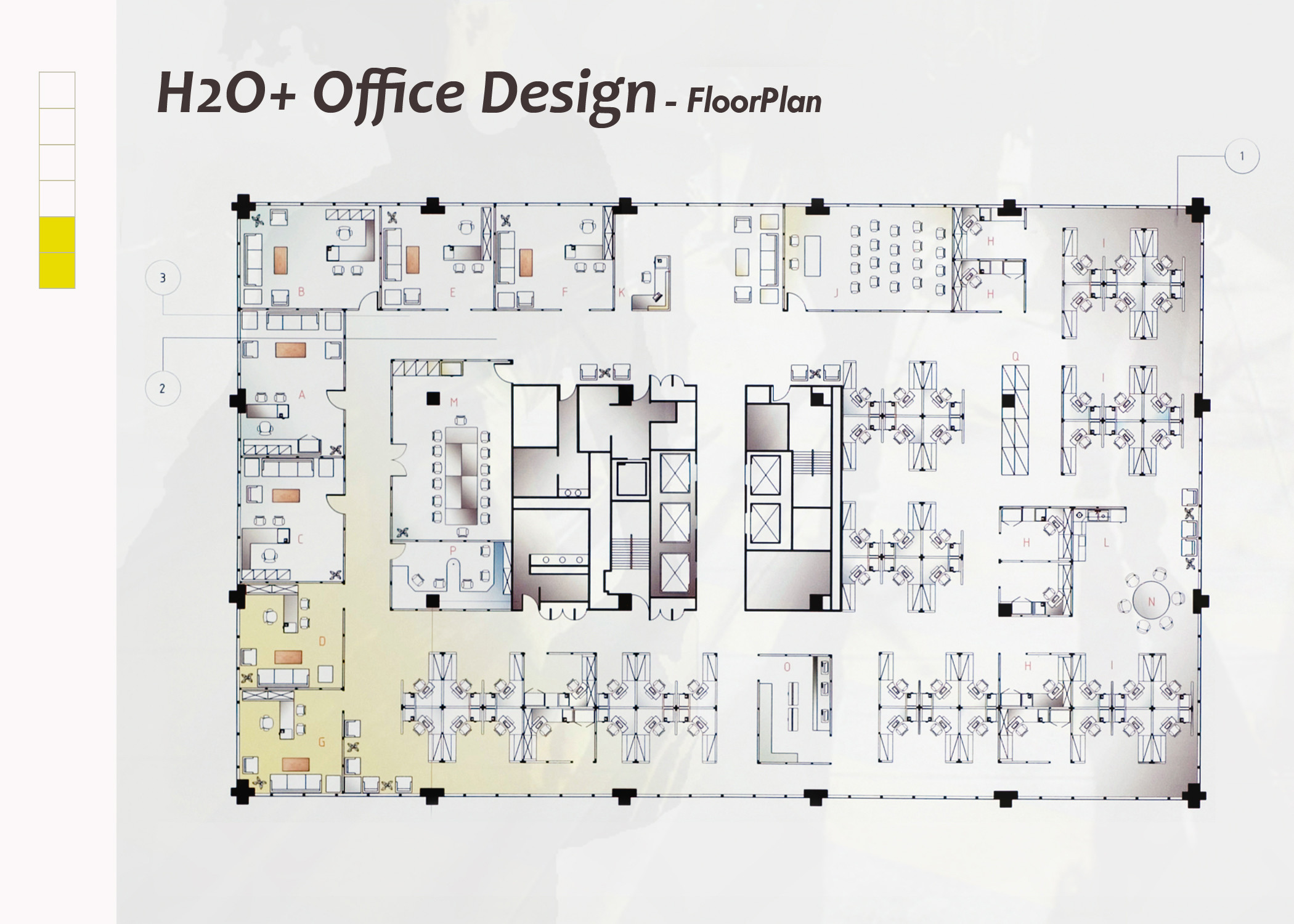 2100x1500 Office Floor Plan Design