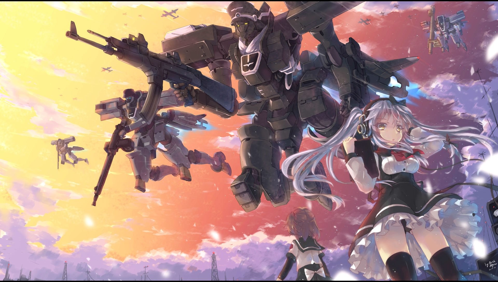 Anime Mecha Wallpaper.