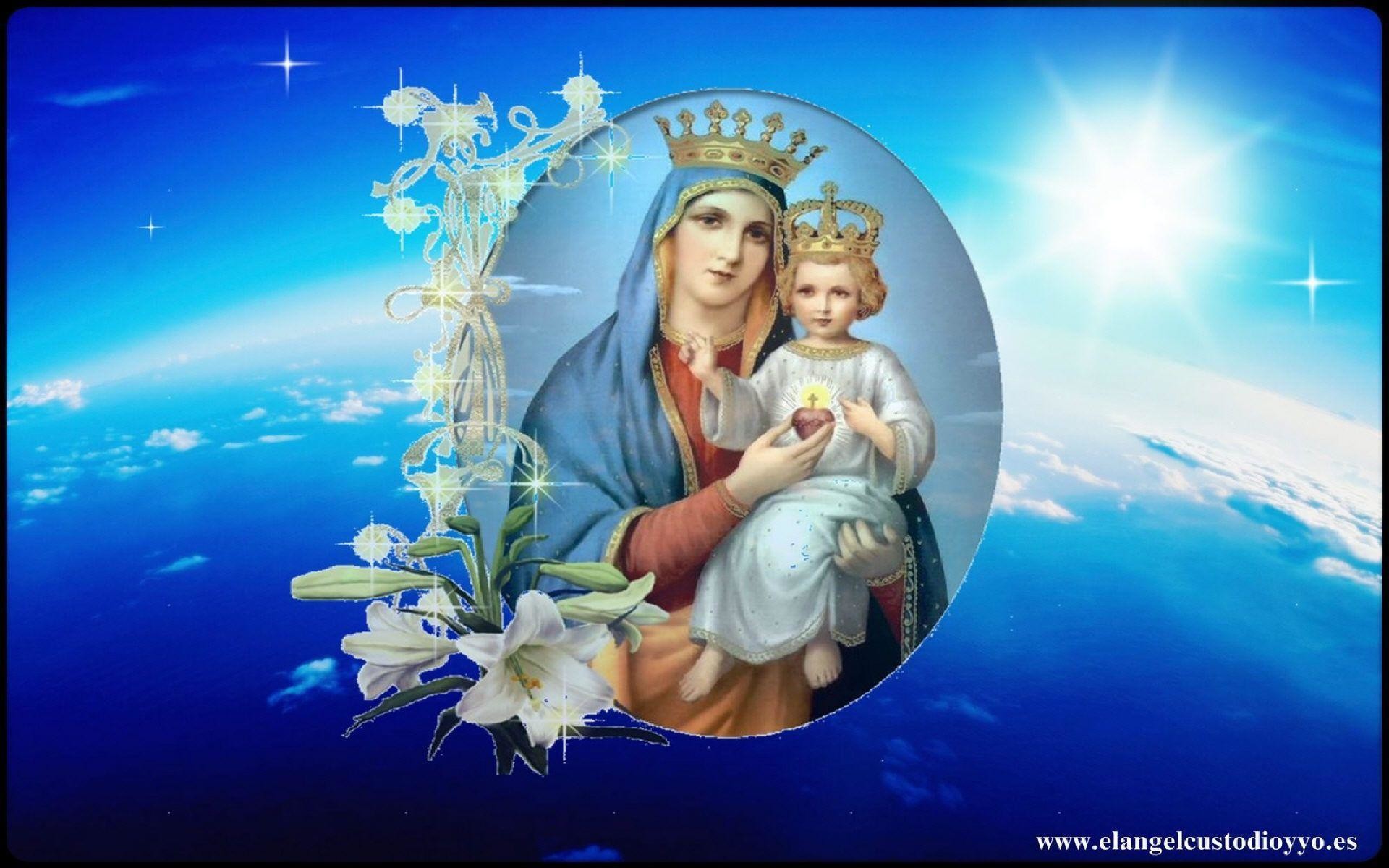 1920x1200 Images For > Mother Mary Wallpapers For Mobile