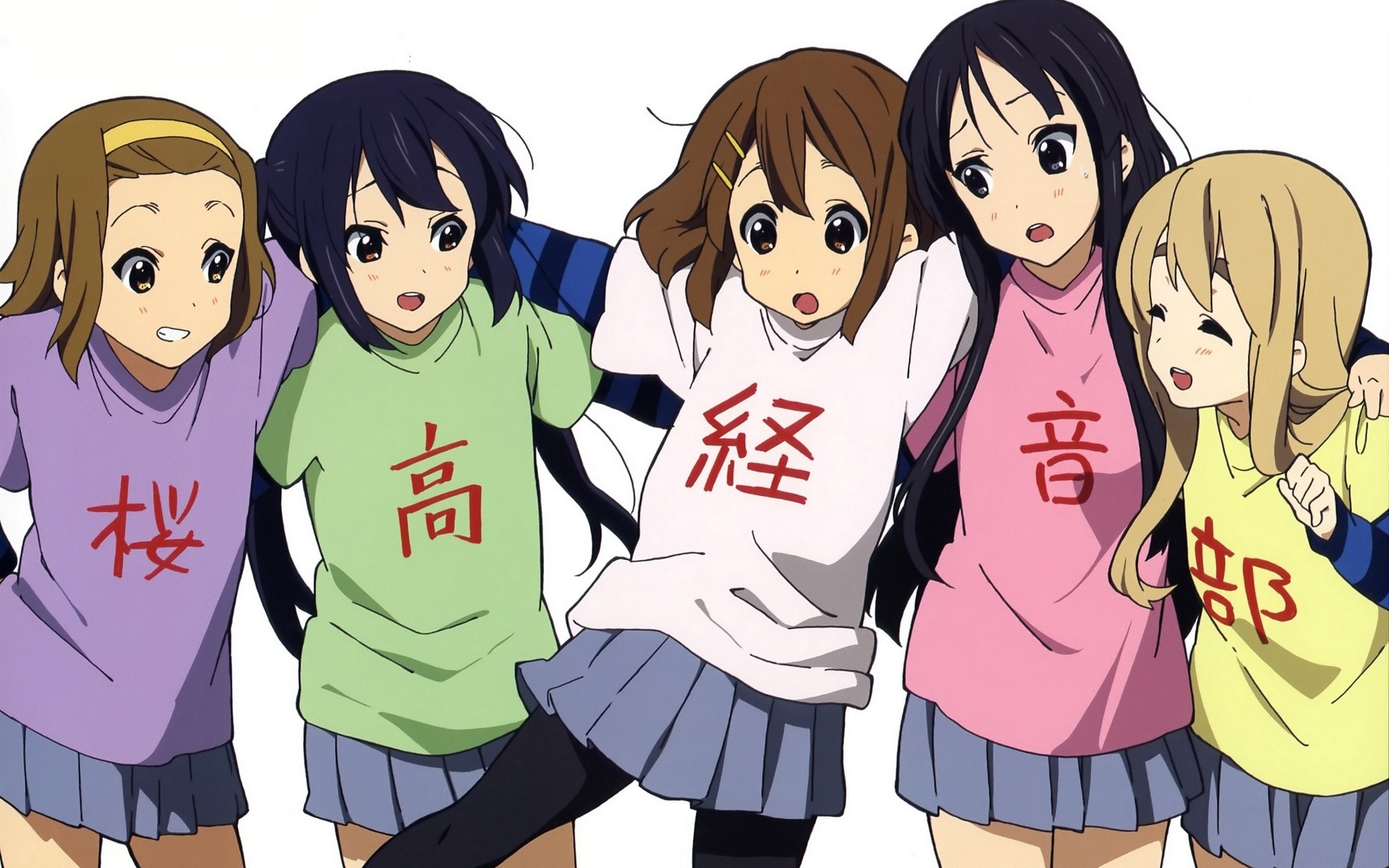 K-On! female characters wallpaper - Anime wallpapers - #49592