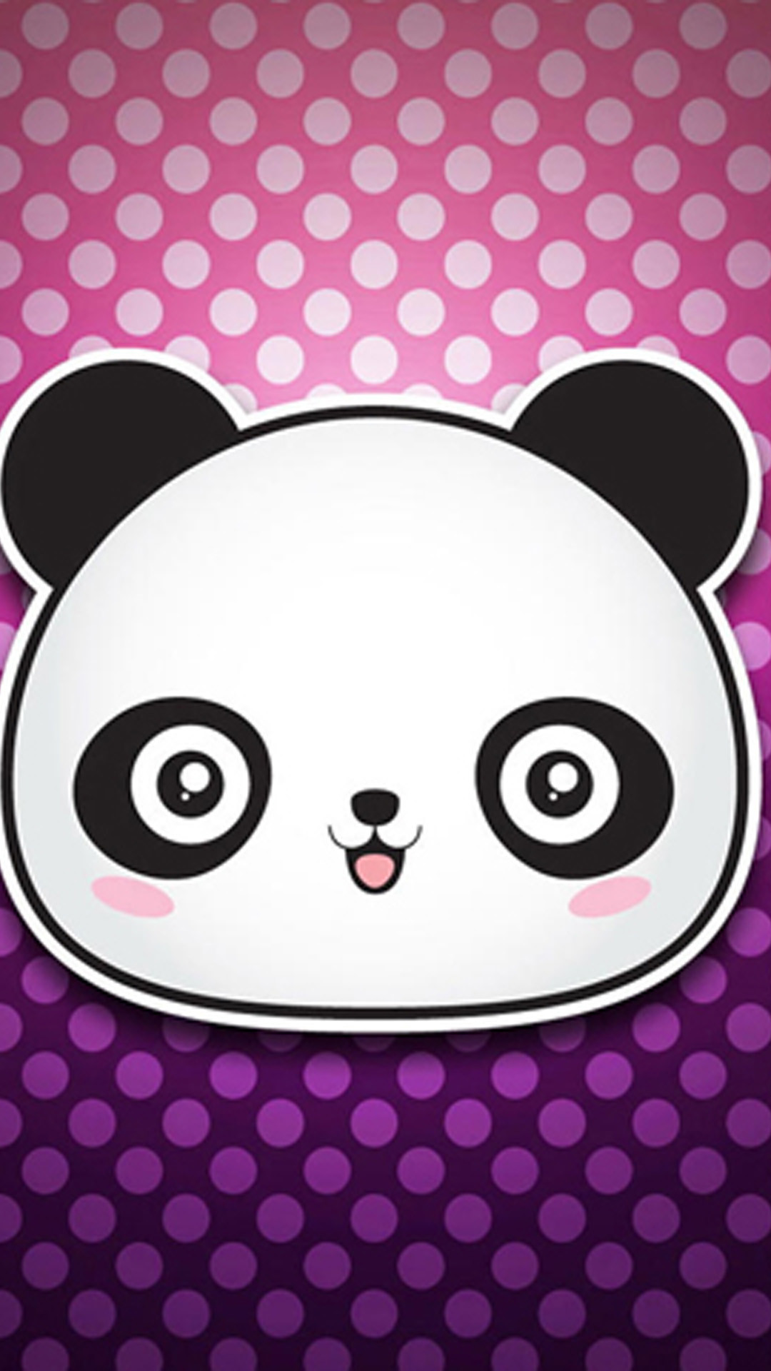 1080x1920 Cute Cartoon Panda Wallpaper