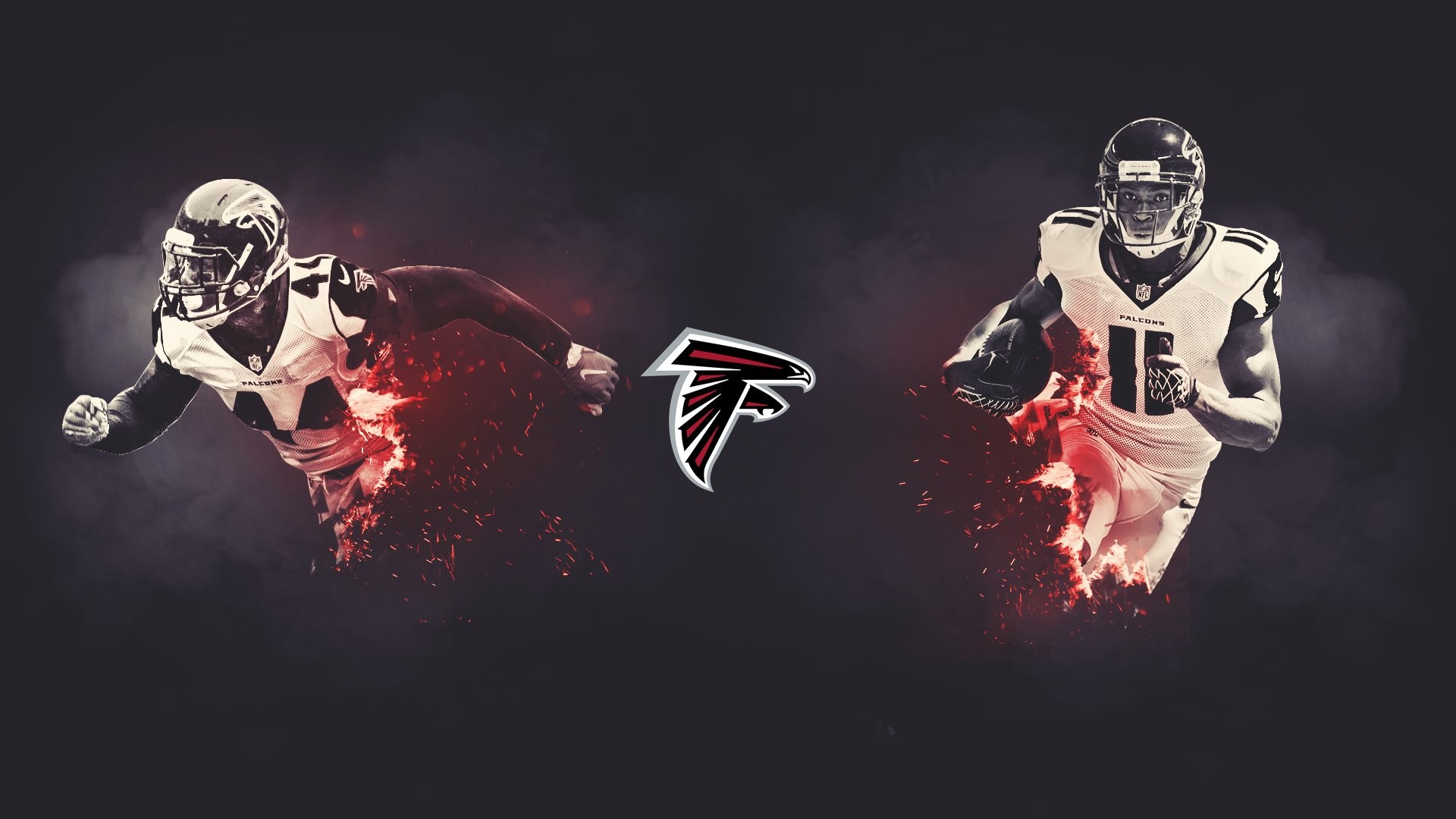 1920x1080 I Made Another Falcons Wallpaper. Feel Free To Use.